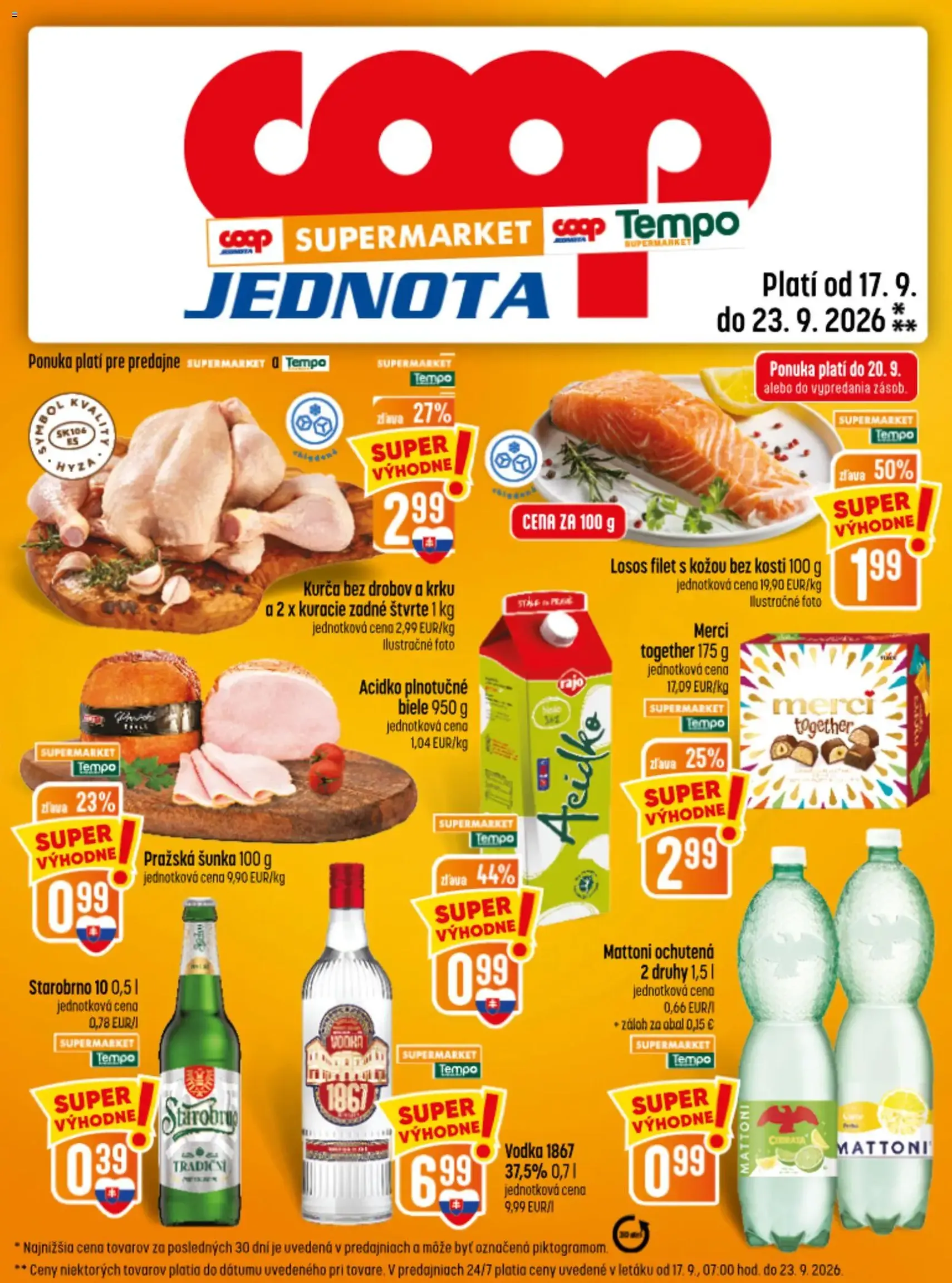 COOP Jednota leták - platný leták od 17.09.2026 strana 13 z 28