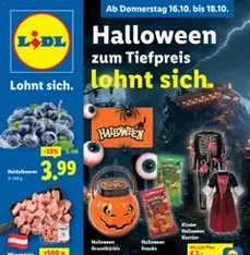 Lidl Flugblatt - Prospekt Vorschau gültig ab 16.10.2025