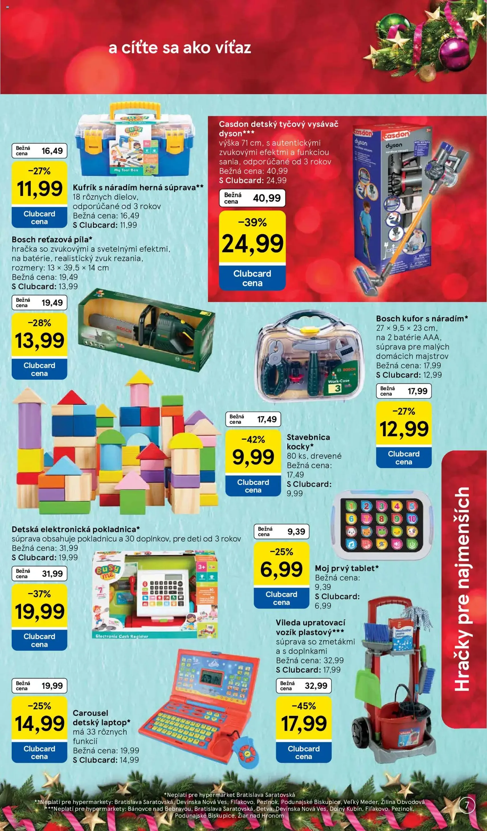 Tesco katalóg hračiek - platný leták od 26.10.2026 strana 7 z 36