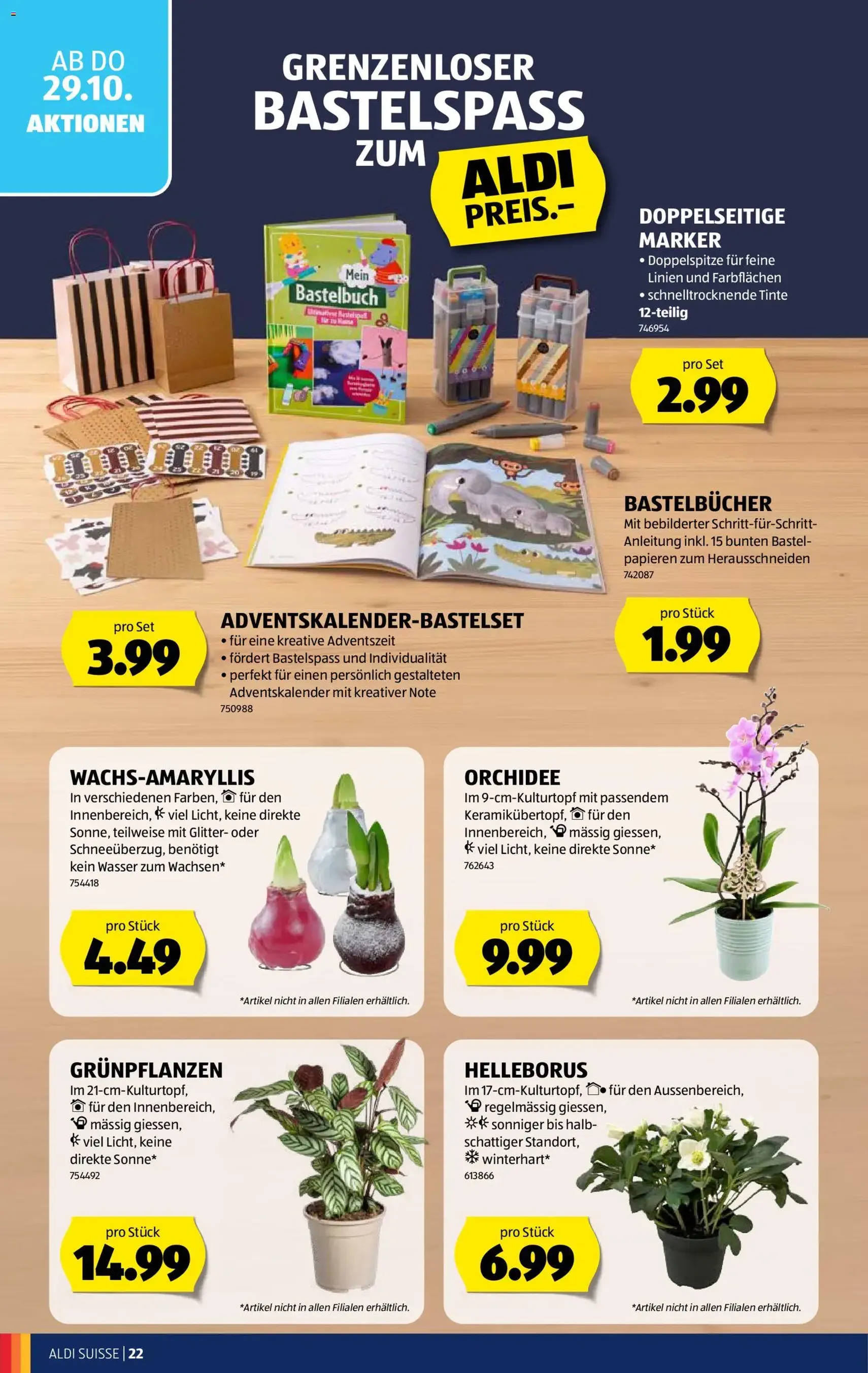 Aldi aktionen - Gültiger Prospekt ab 29.10.2026, Seite 22 von insgesamt 38