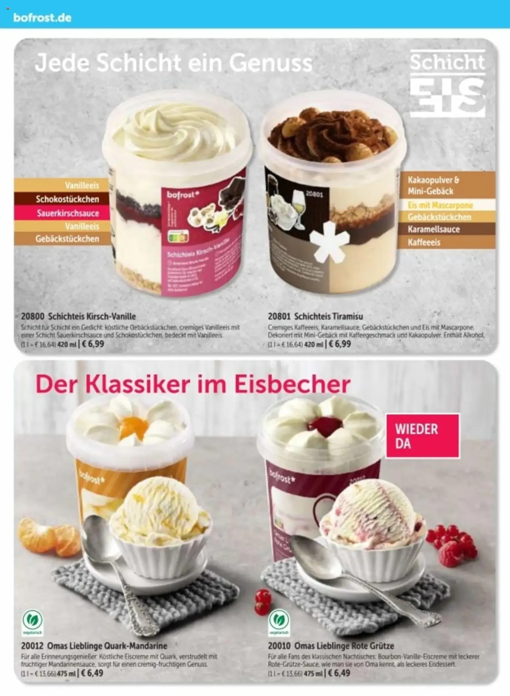 Bofrost Katalog - Gültiger Prospekt ab 06.03.2026, Seite 16 von insgesamt 150