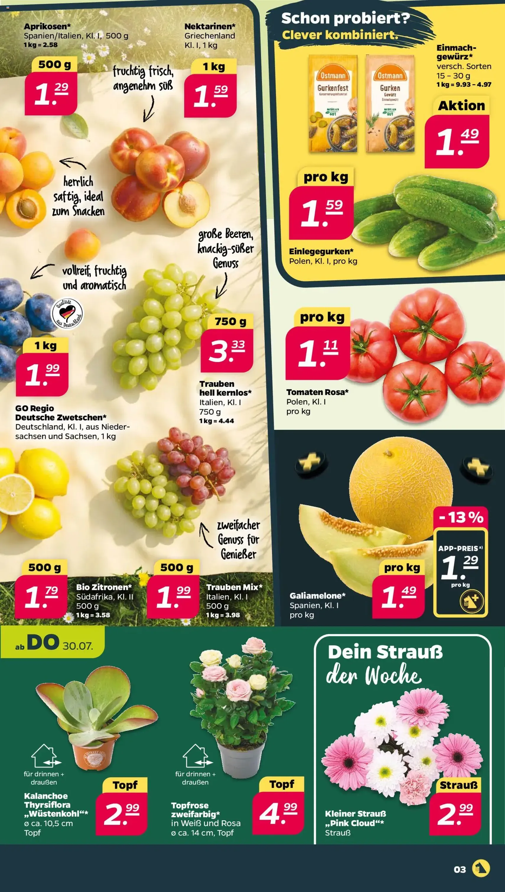 Netto Prospekt - Gültiger Prospekt ab 27.07.2026, Seite 3 von insgesamt 37