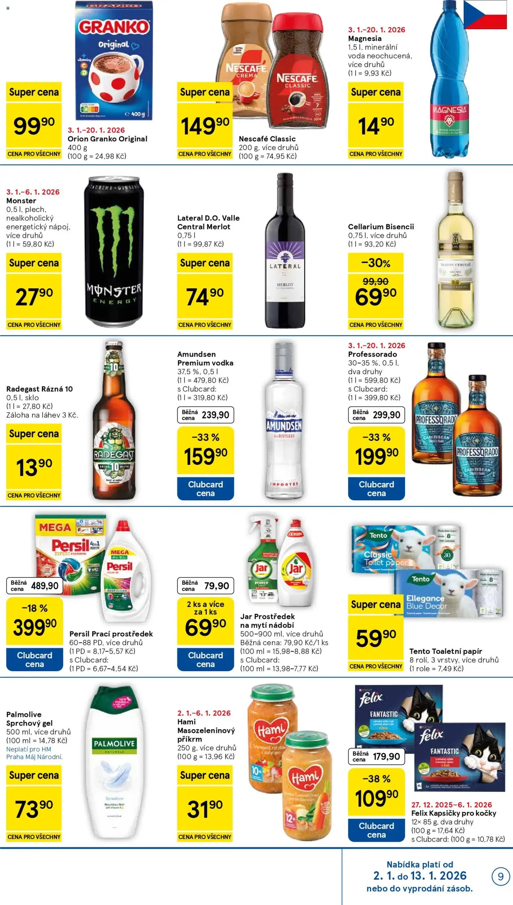 Tesco leták - Hypermarket - platný leták od 02.01.2026 strana 9 z 20