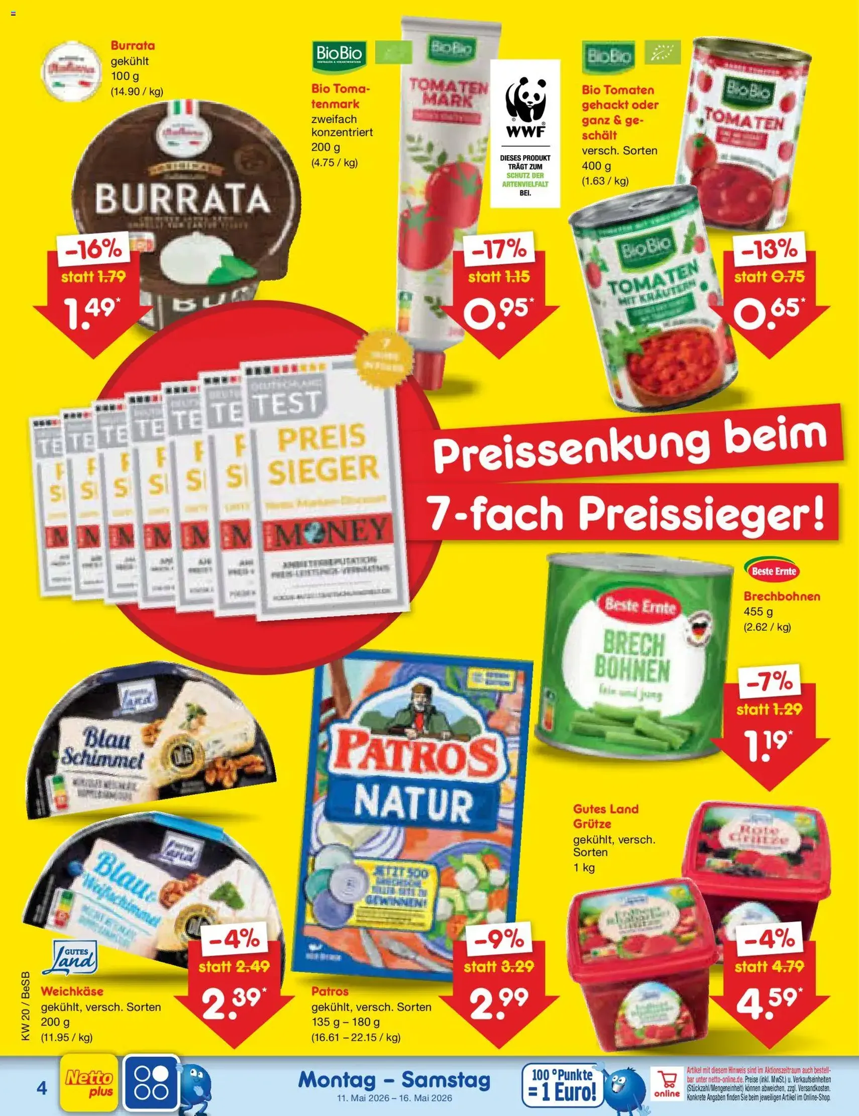 Netto Marken-Discount Prospekt - Gültiger Prospekt ab 11.05.2026, Seite 4 von insgesamt 65