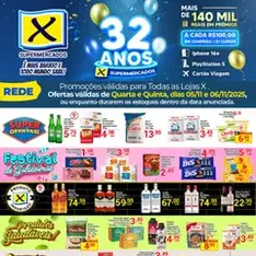 X Supermercados - Ofertas da semana - pré-visualização do folheto, válido a partir de 05/11/2025