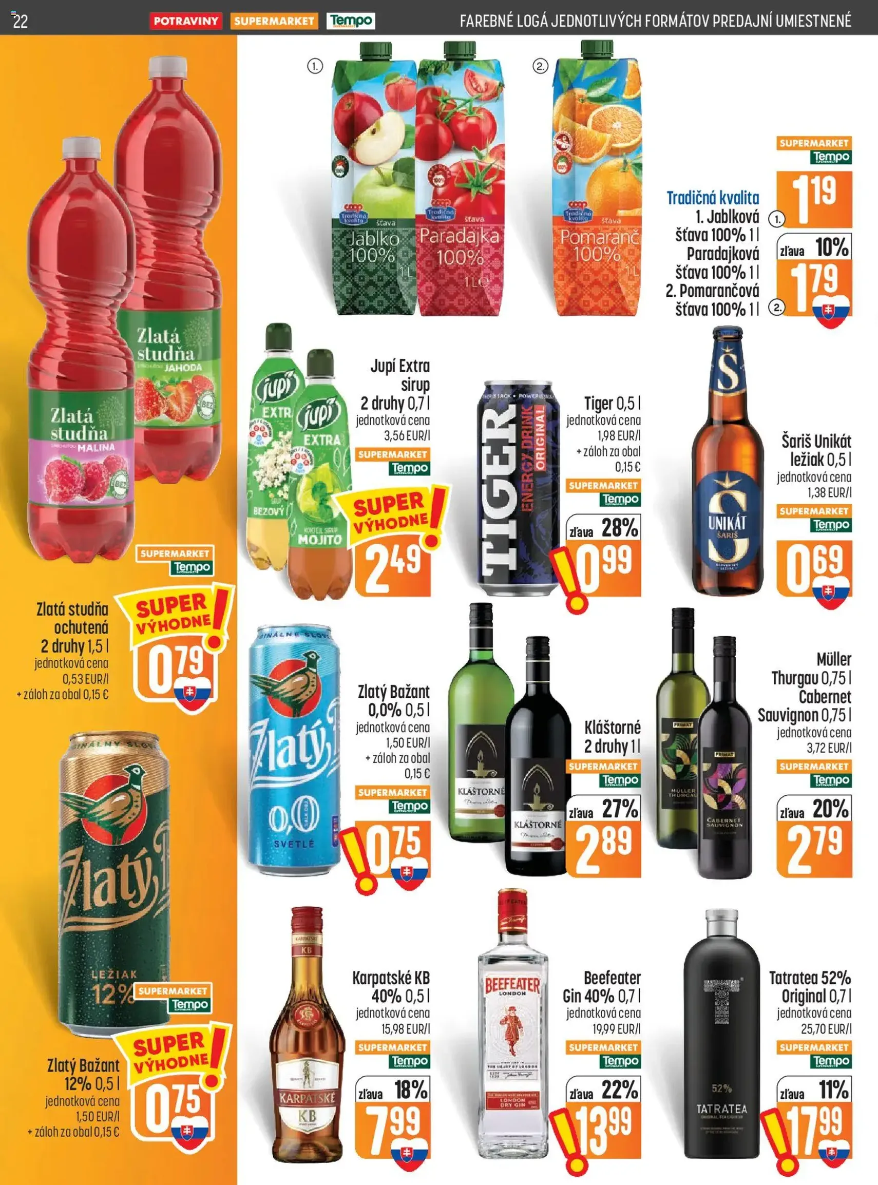 COOP Jednota leták - platný leták od 01.10.2026 strana 22 z 28