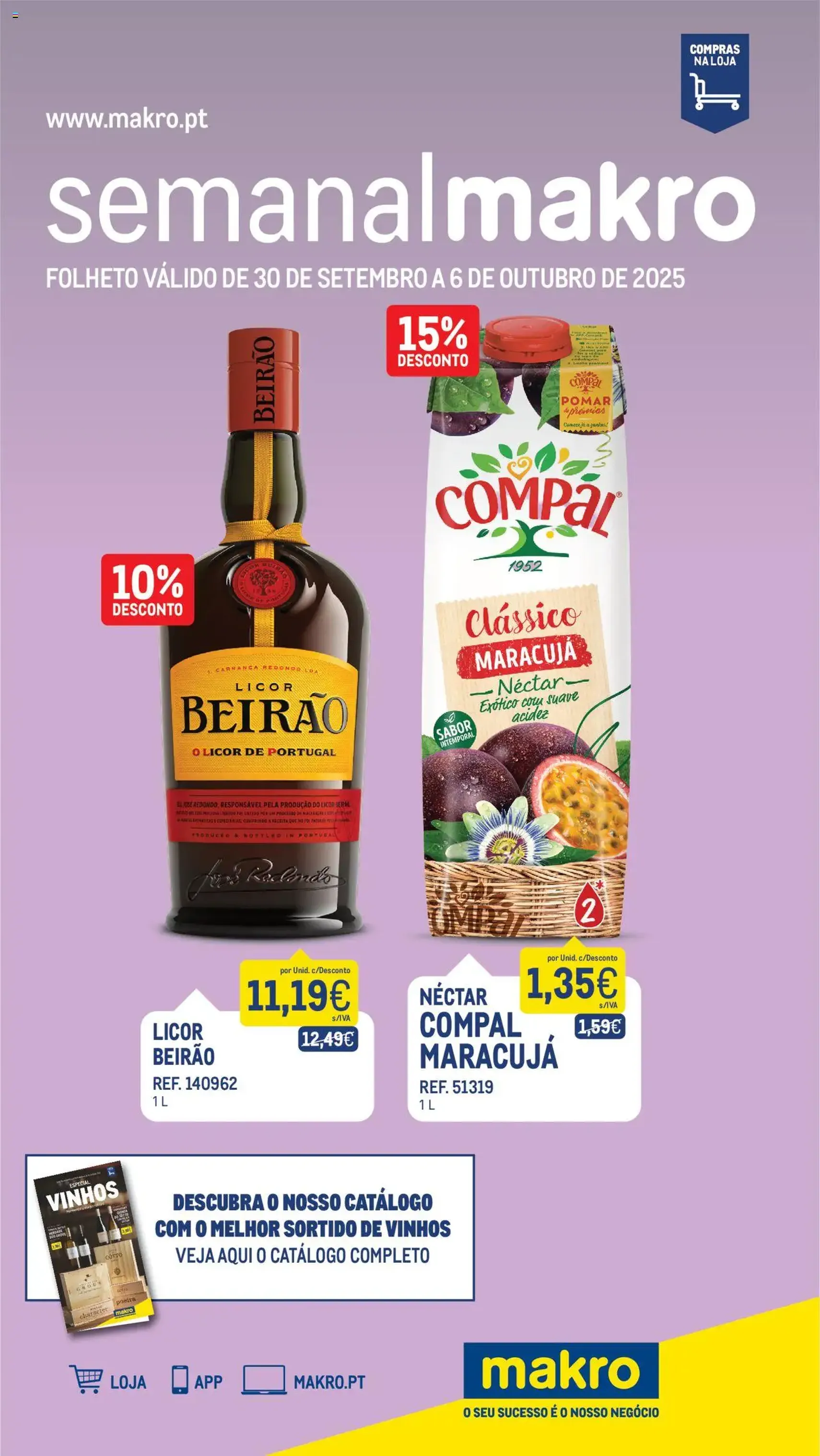 Makro folheto - folheto válido a partir de 30/09/2025 página 1 de 17