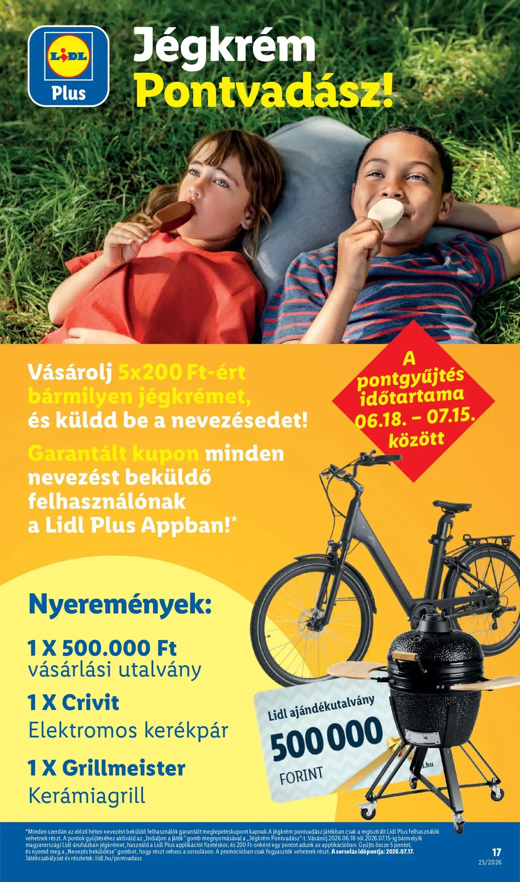 Lidl akciós újság - 2026.06.25. érvényes szórólap 17 oldal 74 oldalból