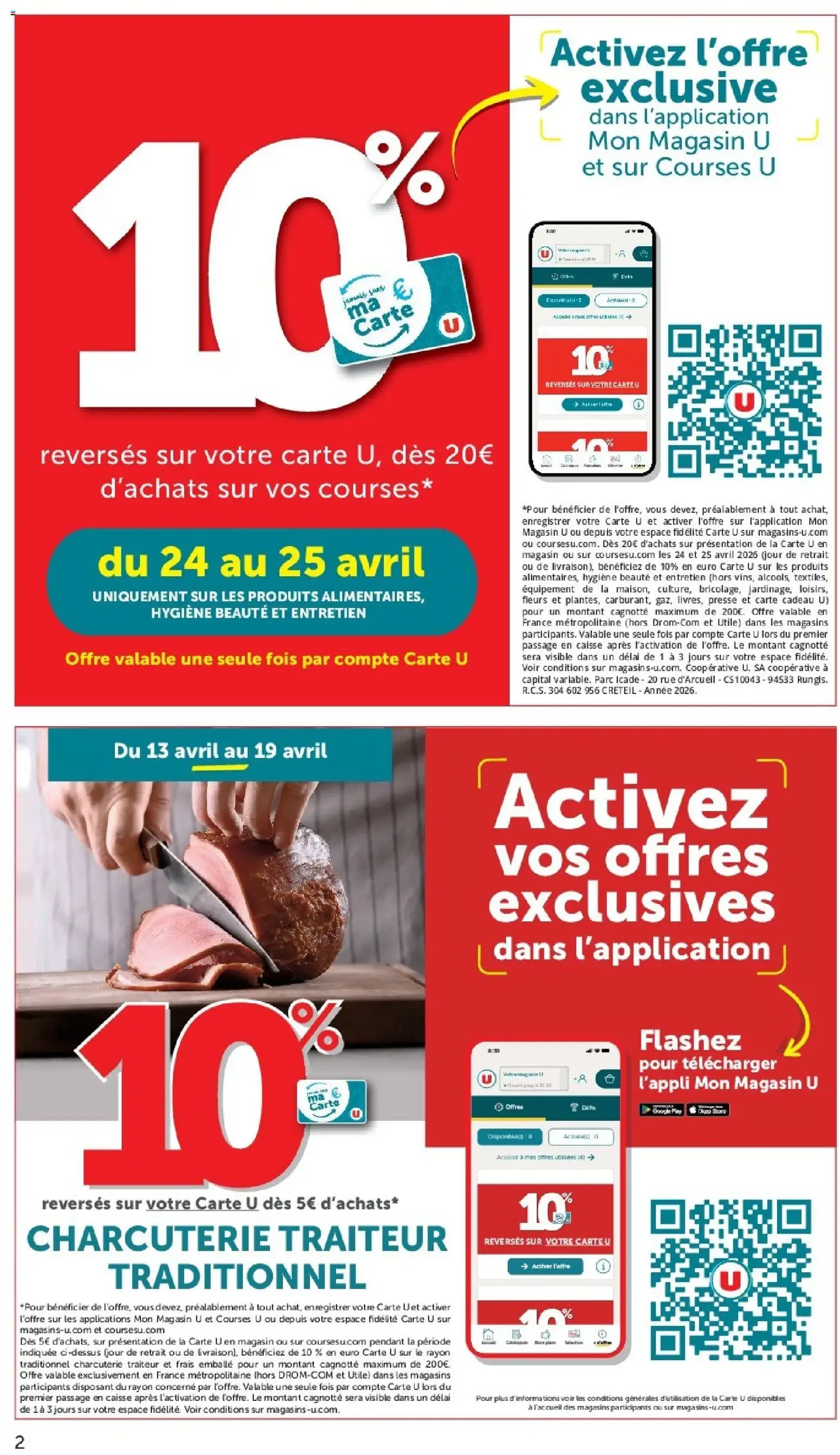 Hyper U catalogue - brochure valable à partir du 14/04/2026, page 2 sur 40