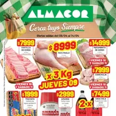 Vista previa del folleto Almacor catálogo válido desde 09/04/2026