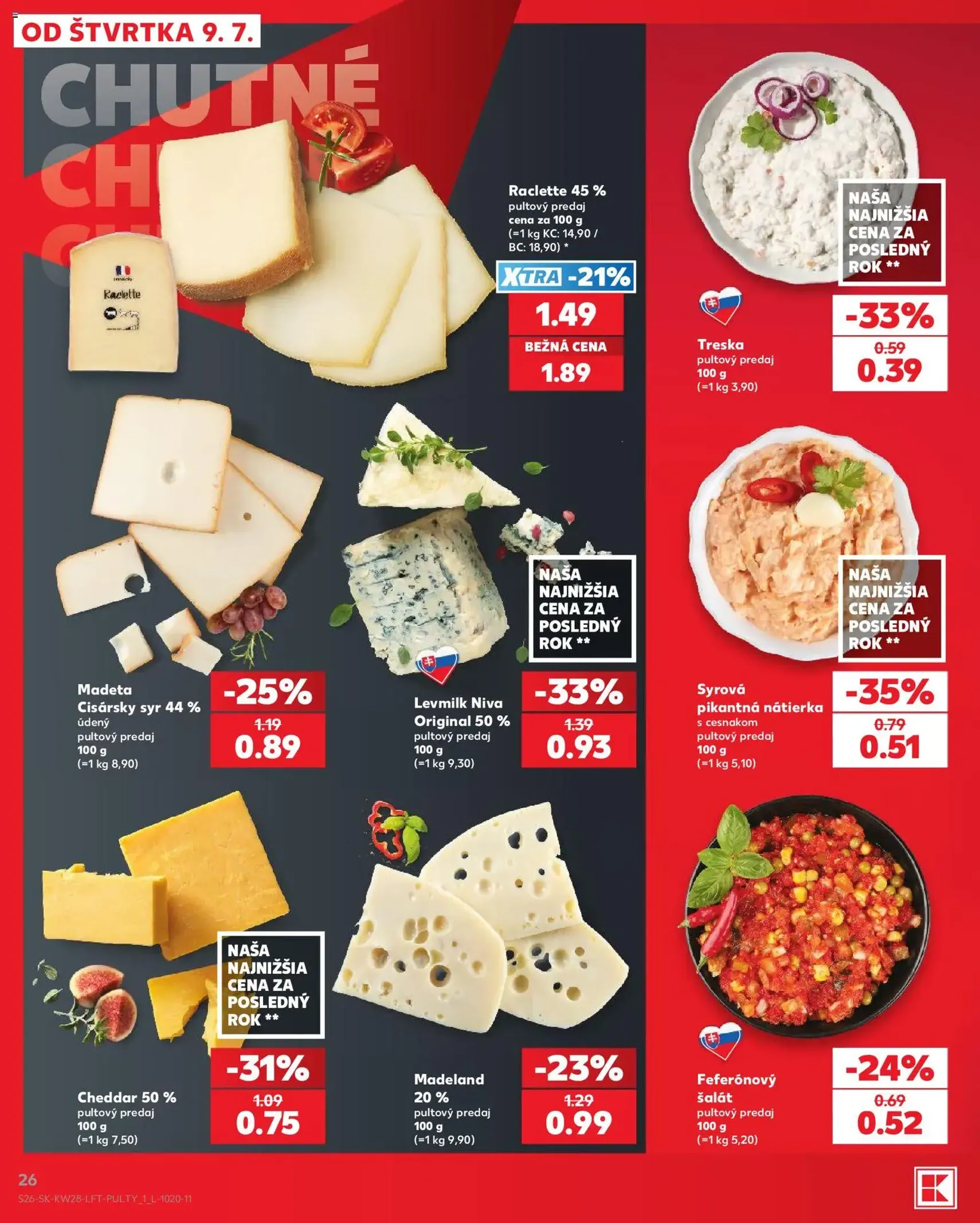 Kaufland leták - platný leták od 09.07.2026 strana 26 z 82