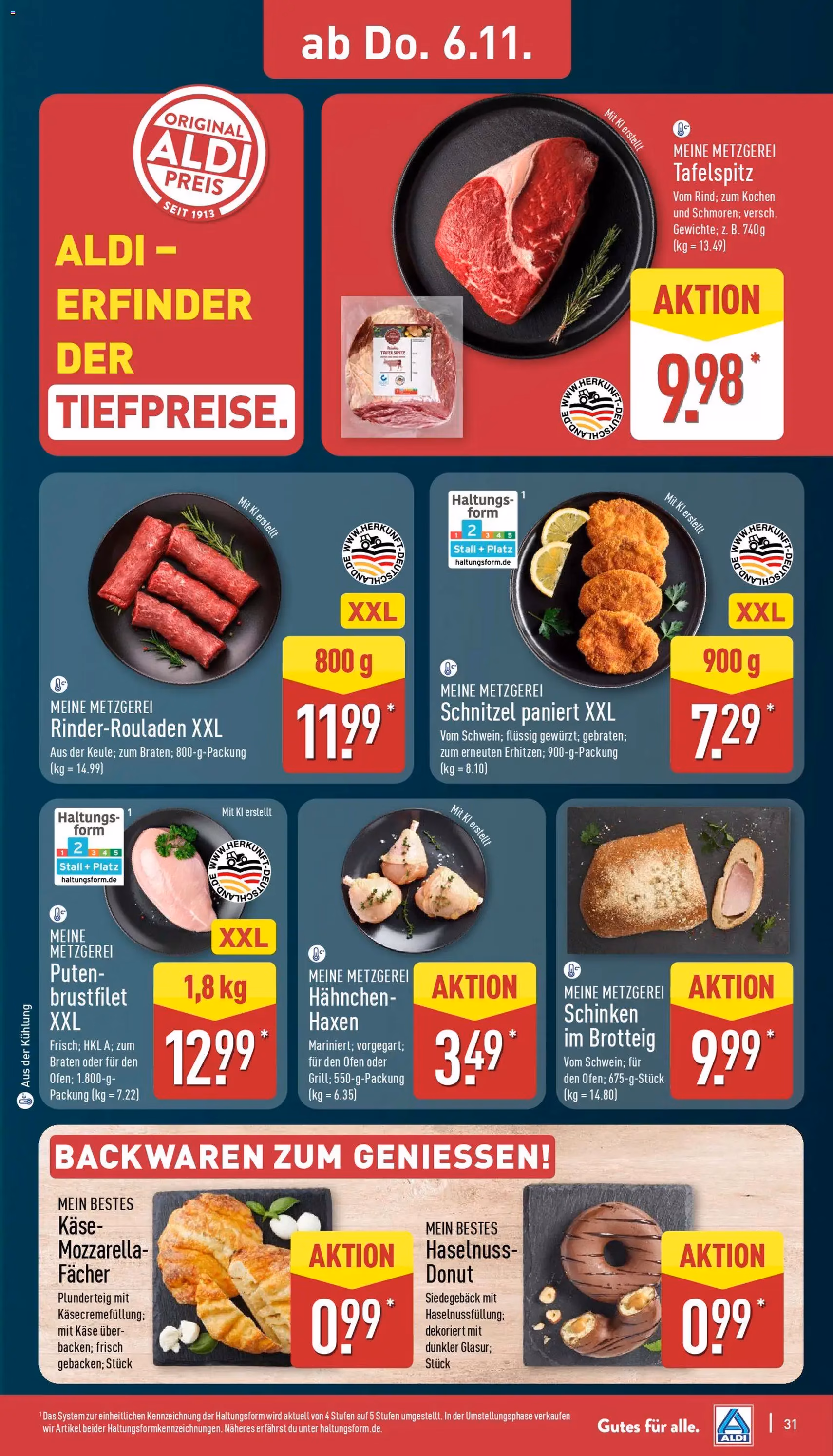 Aldi Prospekt - Gültiger Prospekt ab 03.11.2025, Seite 35 von insgesamt 48 Aldi Prospekt - Gültiger Prospekt ab 03.11.2025, Seite 35 von insgesamt 48
