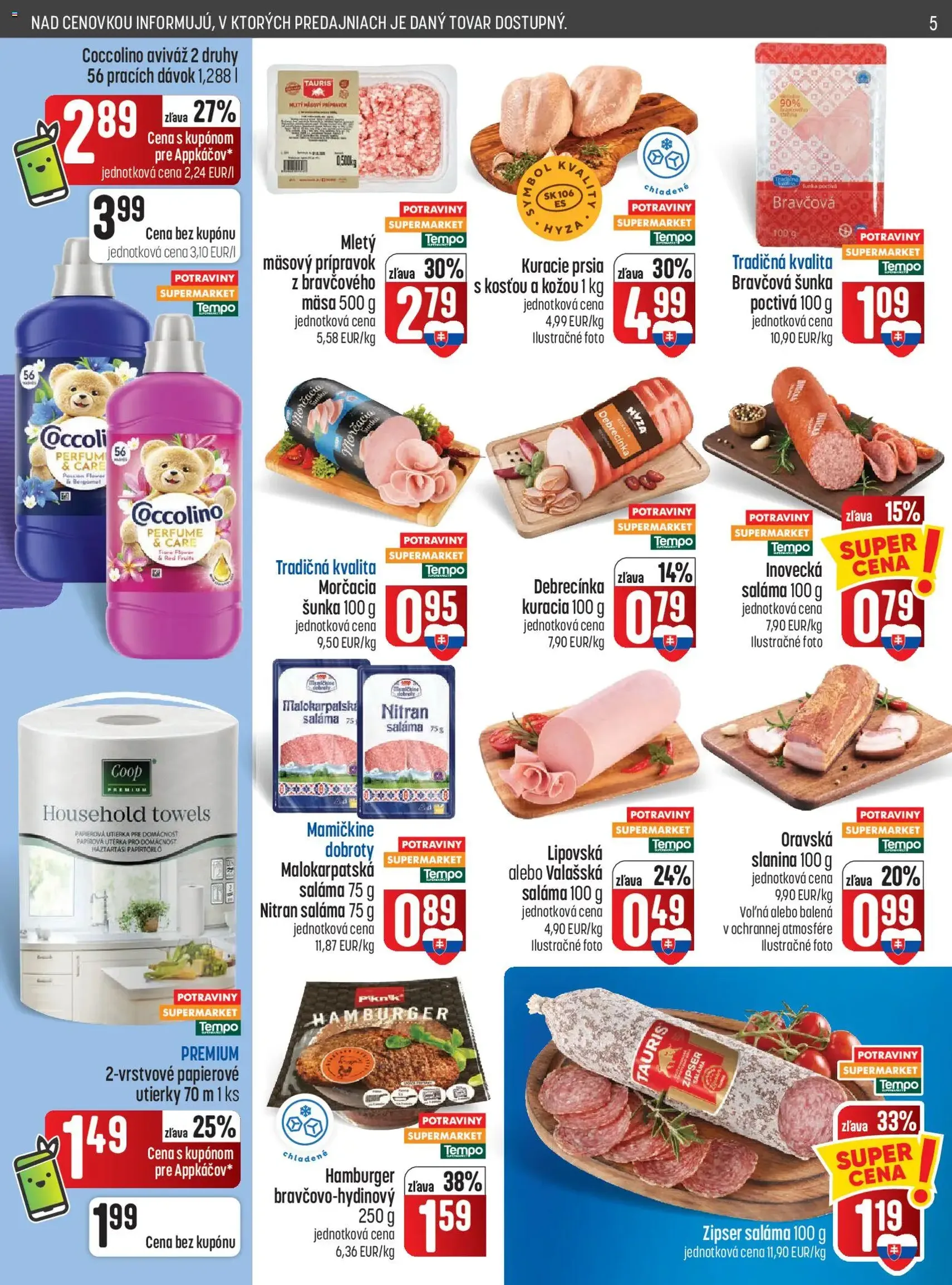 COOP Jednota leták - platný leták od 01.10.2026 strana 5 z 28