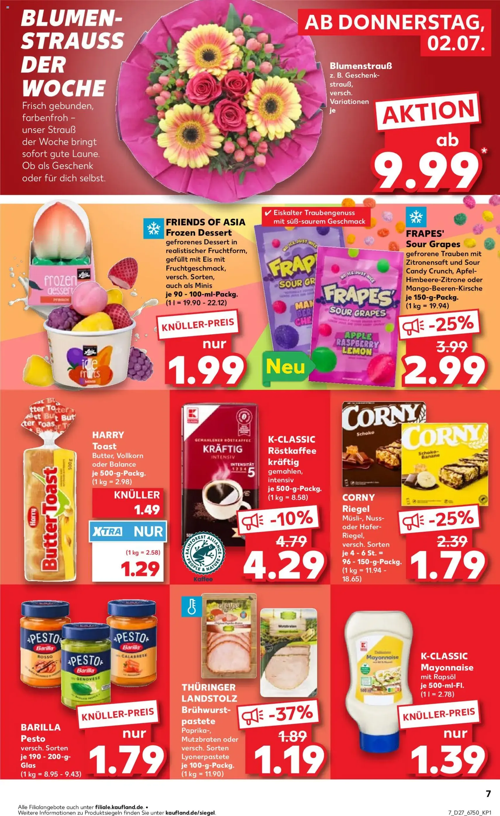 Kaufland Prospekt - Gültiger Prospekt ab 02.07.2026, Seite 7 von insgesamt 64