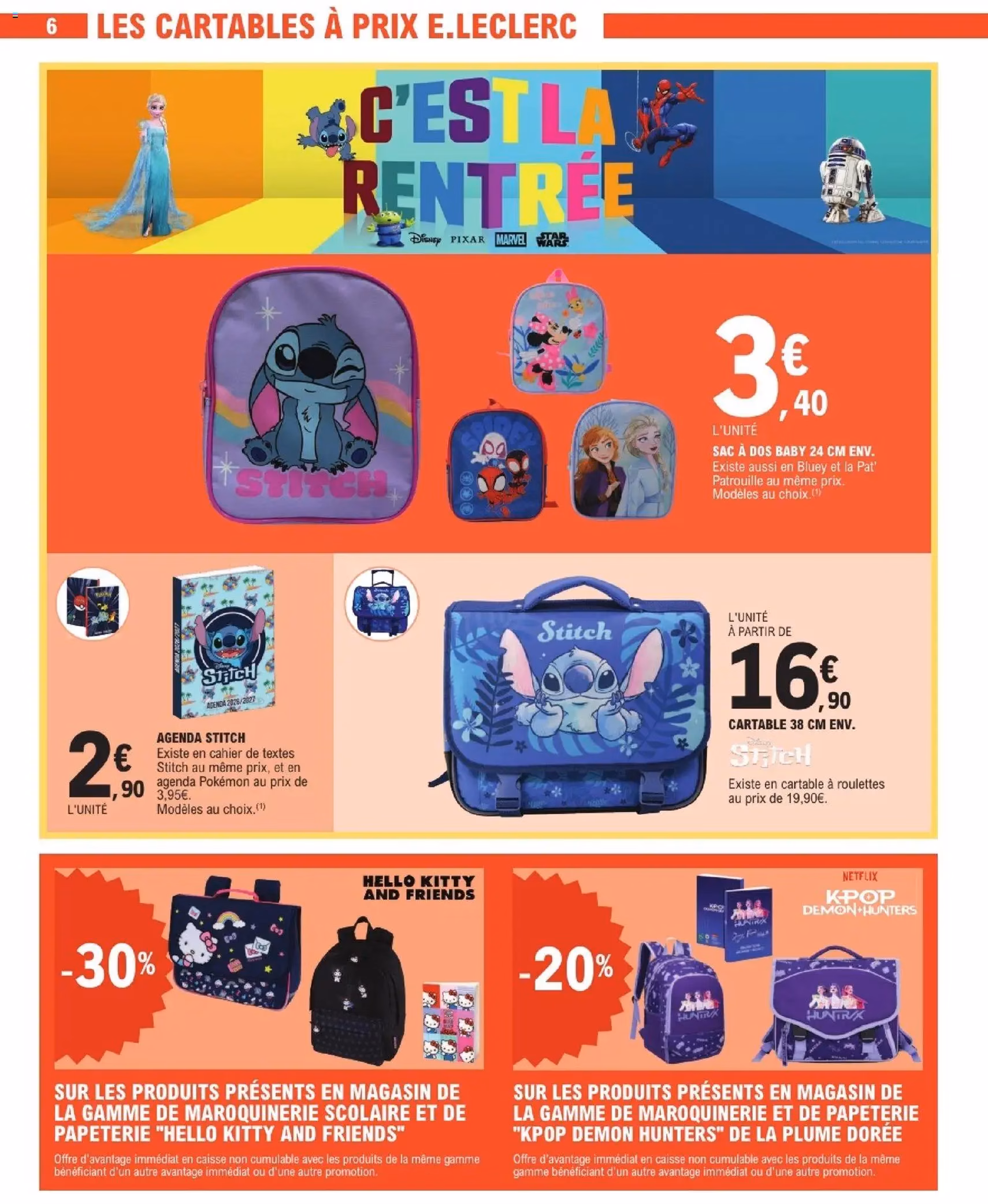 E.Leclerc catalogue - brochure valable à partir du 07/07/2026, page 6 sur 56