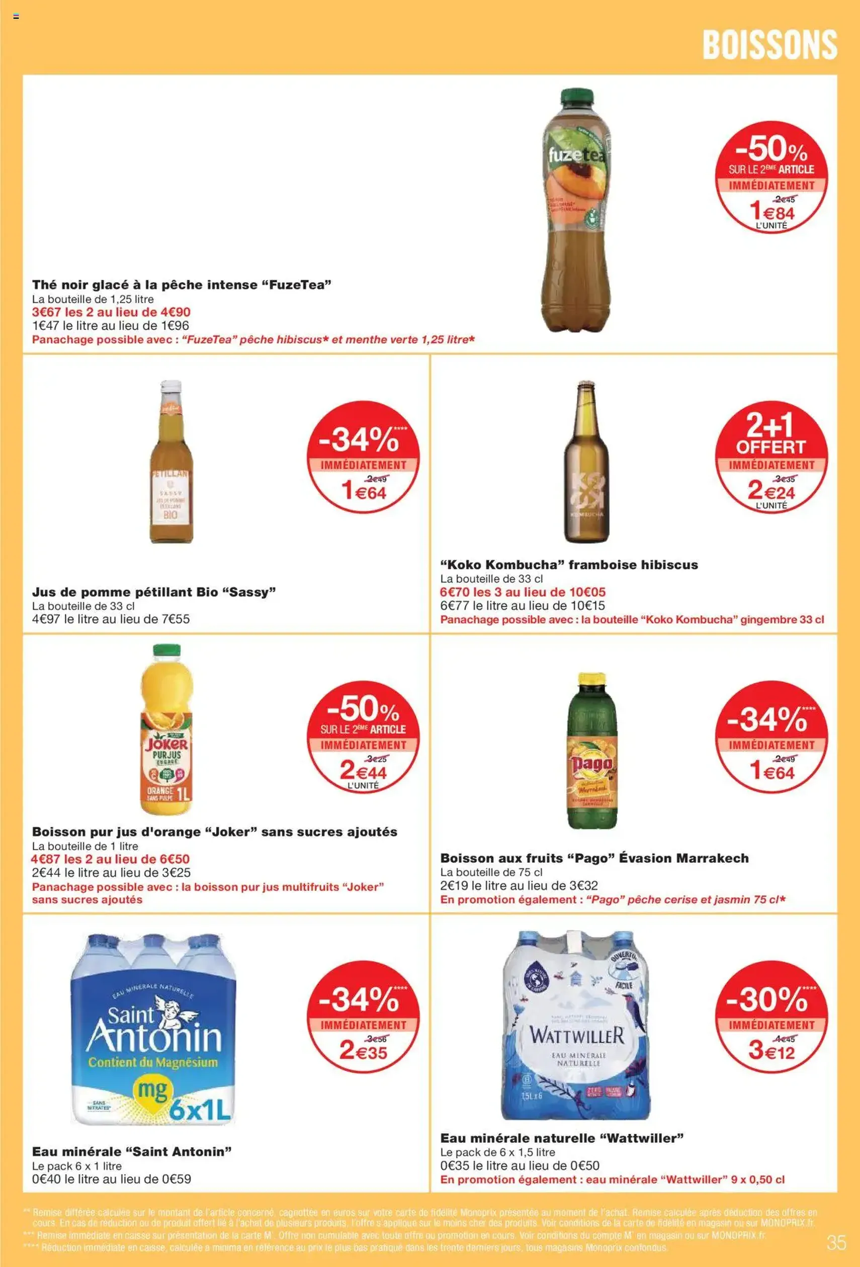 Monoprix catalogue - brochure valable à partir du 21/10/2025, page 35 sur 56 Monoprix catalogue - brochure valable à partir du 21/10/2025, page 35 sur 56