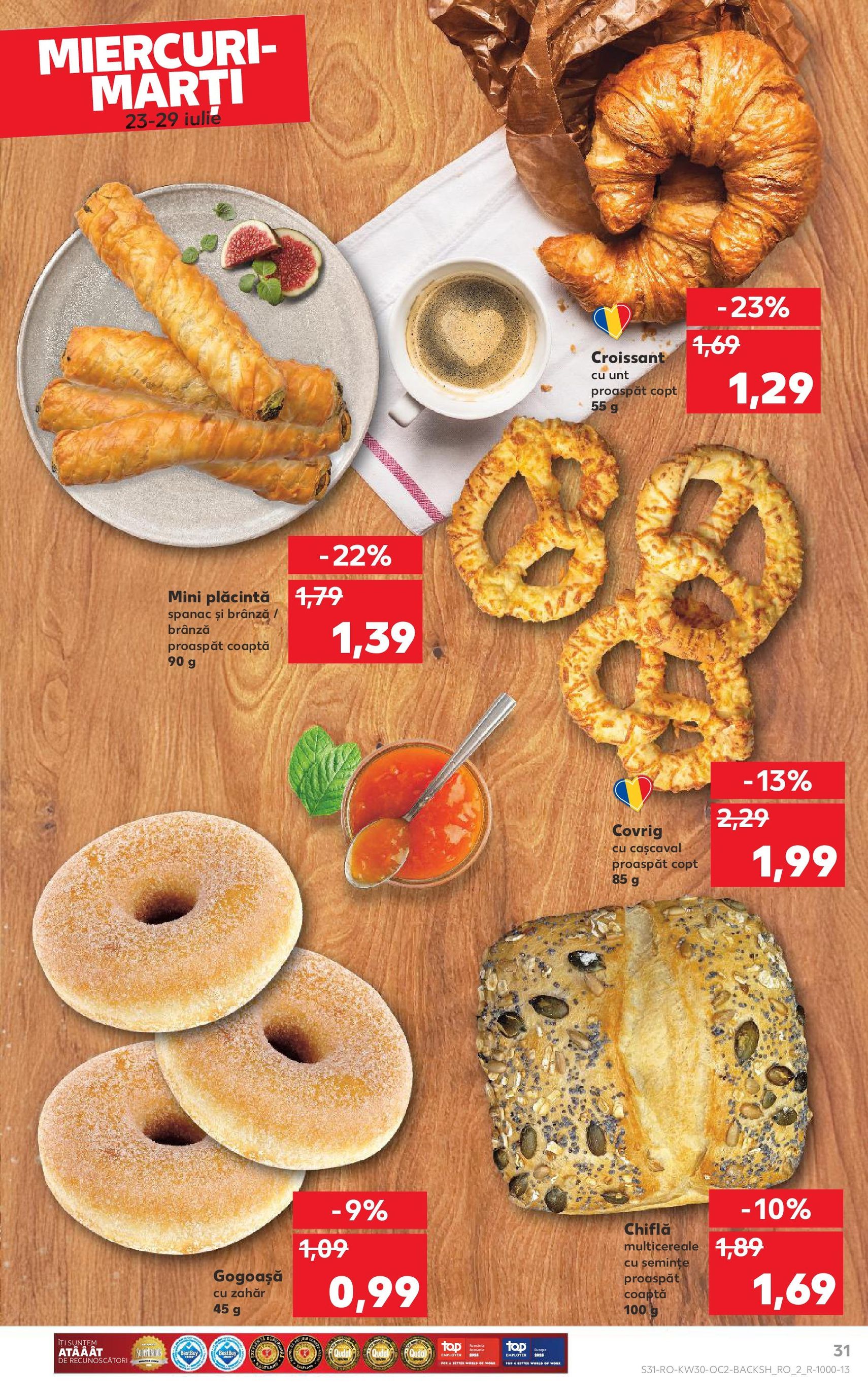 Catalog Kaufland - Bucureşti - cataloage valabile începând cu 23.07.2025 pagina 31 din 72 Catalog Kaufland - Bucureşti - cataloage valabile începând cu 23.07.2025 pagina 31 din 72