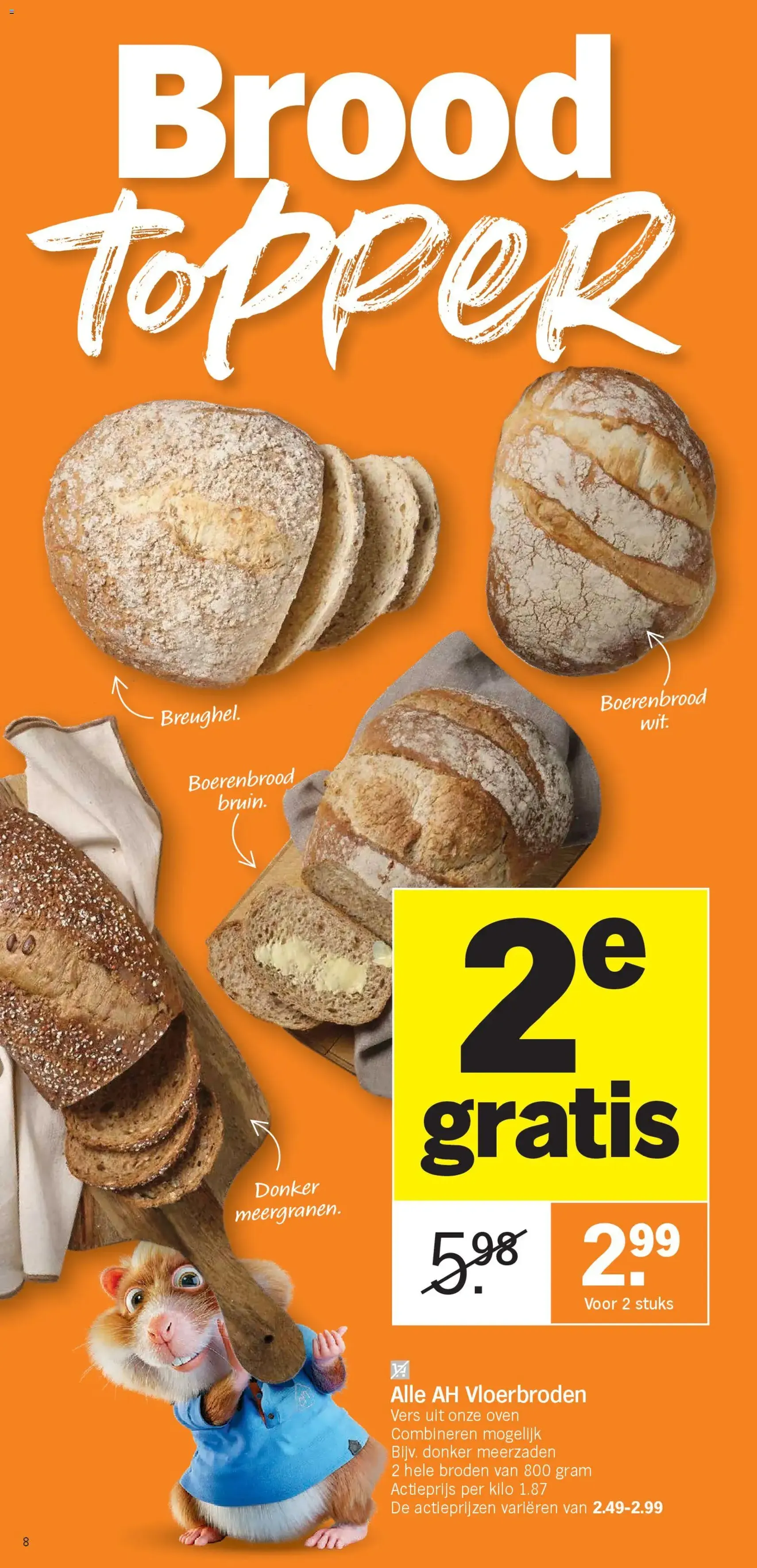 Albert Heijn folder week / de la semaine 2 - geldige folder vanaf 05/01/2026 pagina 8 van 32