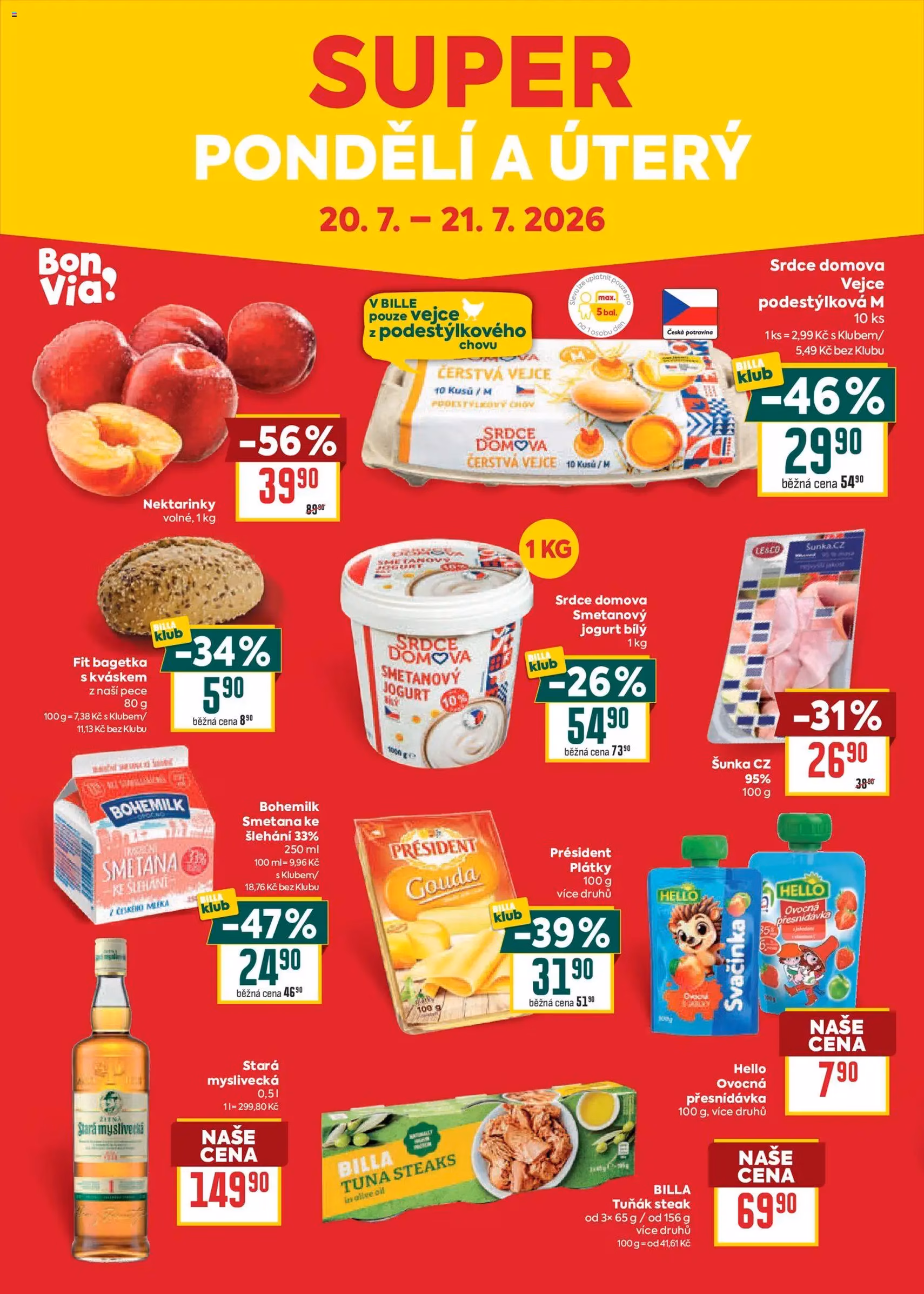Billa Velký leták - platný leták od 15.07.2026 strana 34 z 37