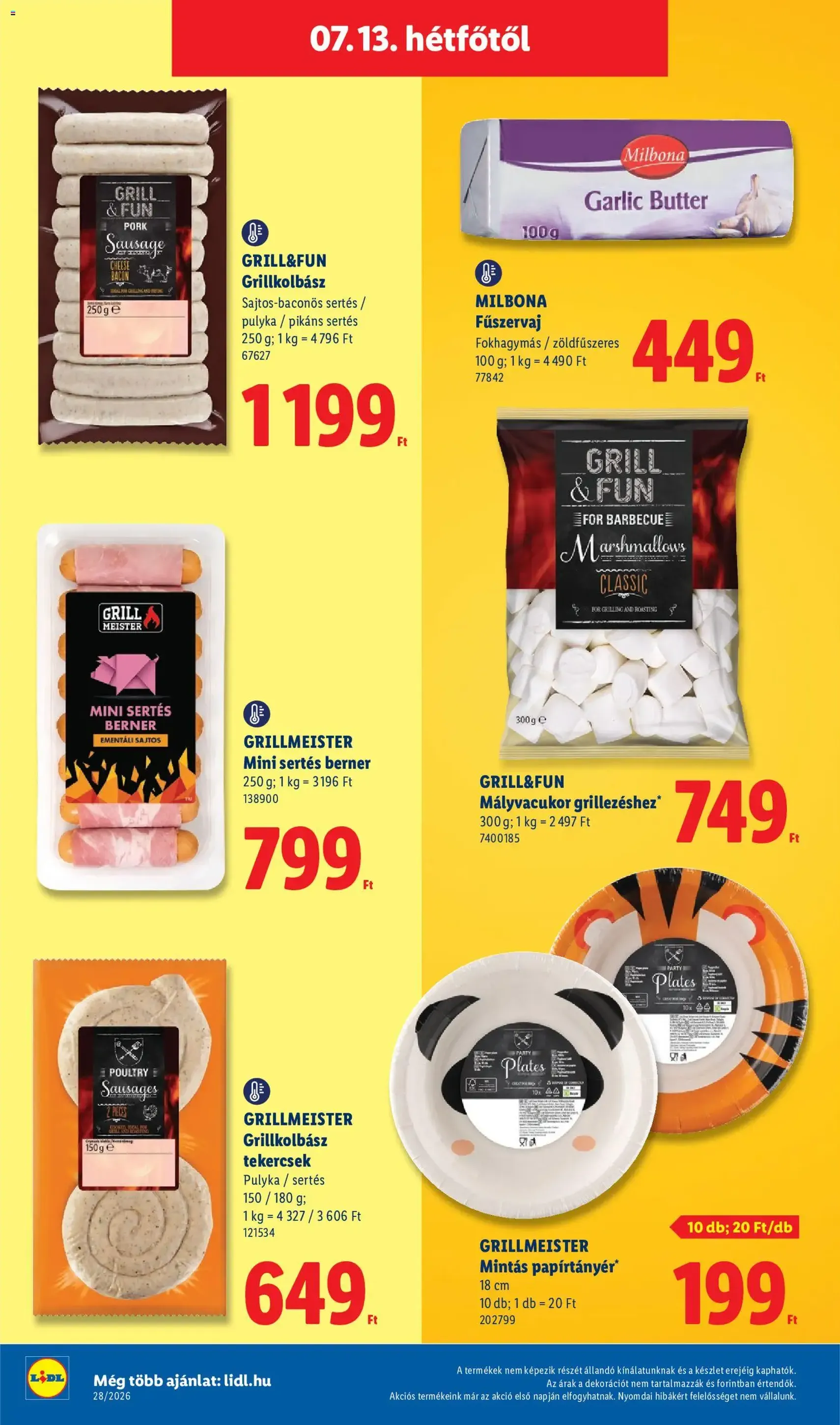 Lidl akciós újság - 2026.07.09. érvényes szórólap 70 oldal 80 oldalból