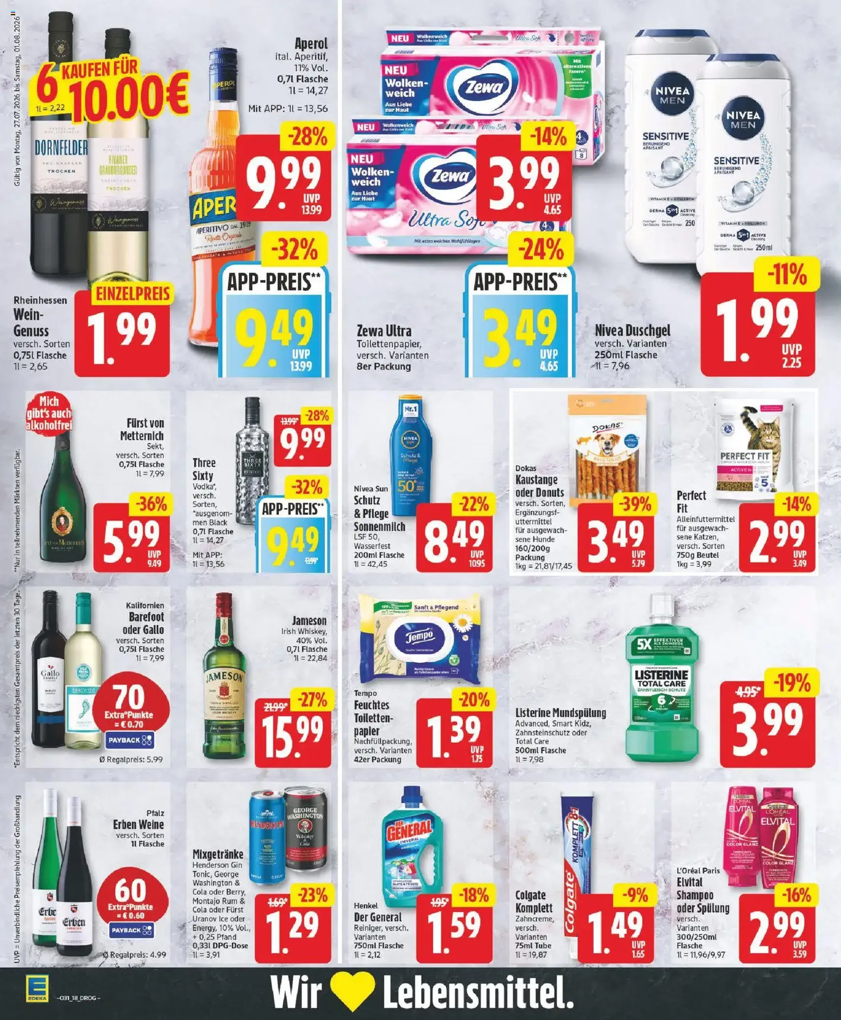 Edeka Prospekt - Gültiger Prospekt ab 27.07.2026, Seite 18 von insgesamt 28