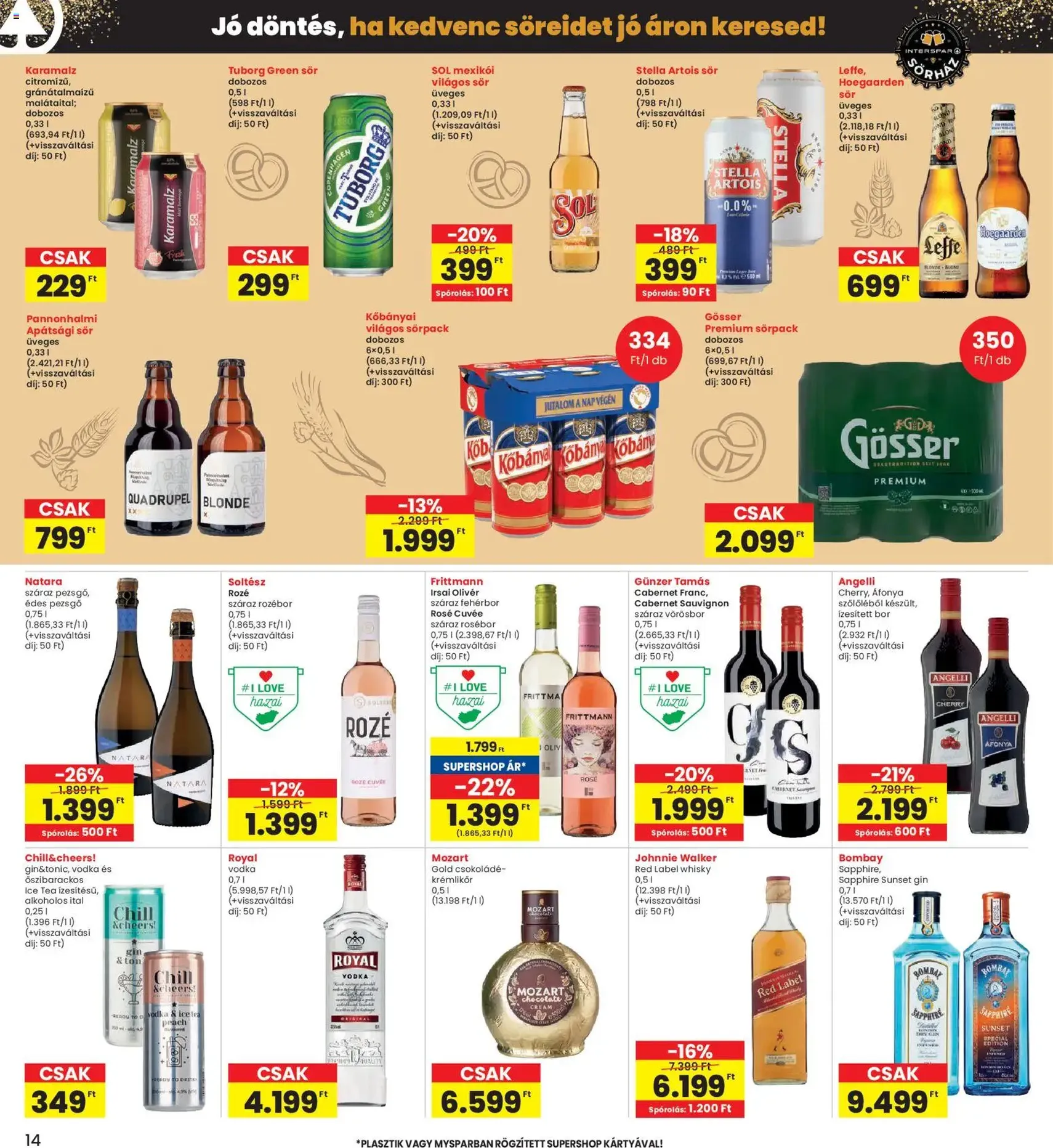 Interspar Akciós újság - 2026.02.26. érvényes szórólap 14 oldal 20 oldalból