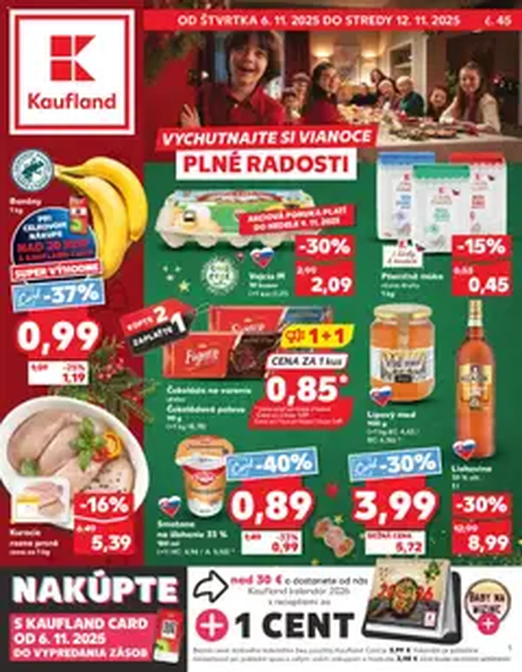 Kaufland SK Black Friday - 2025.11.06. érvényes szórólap 1 oldal 1 oldalból