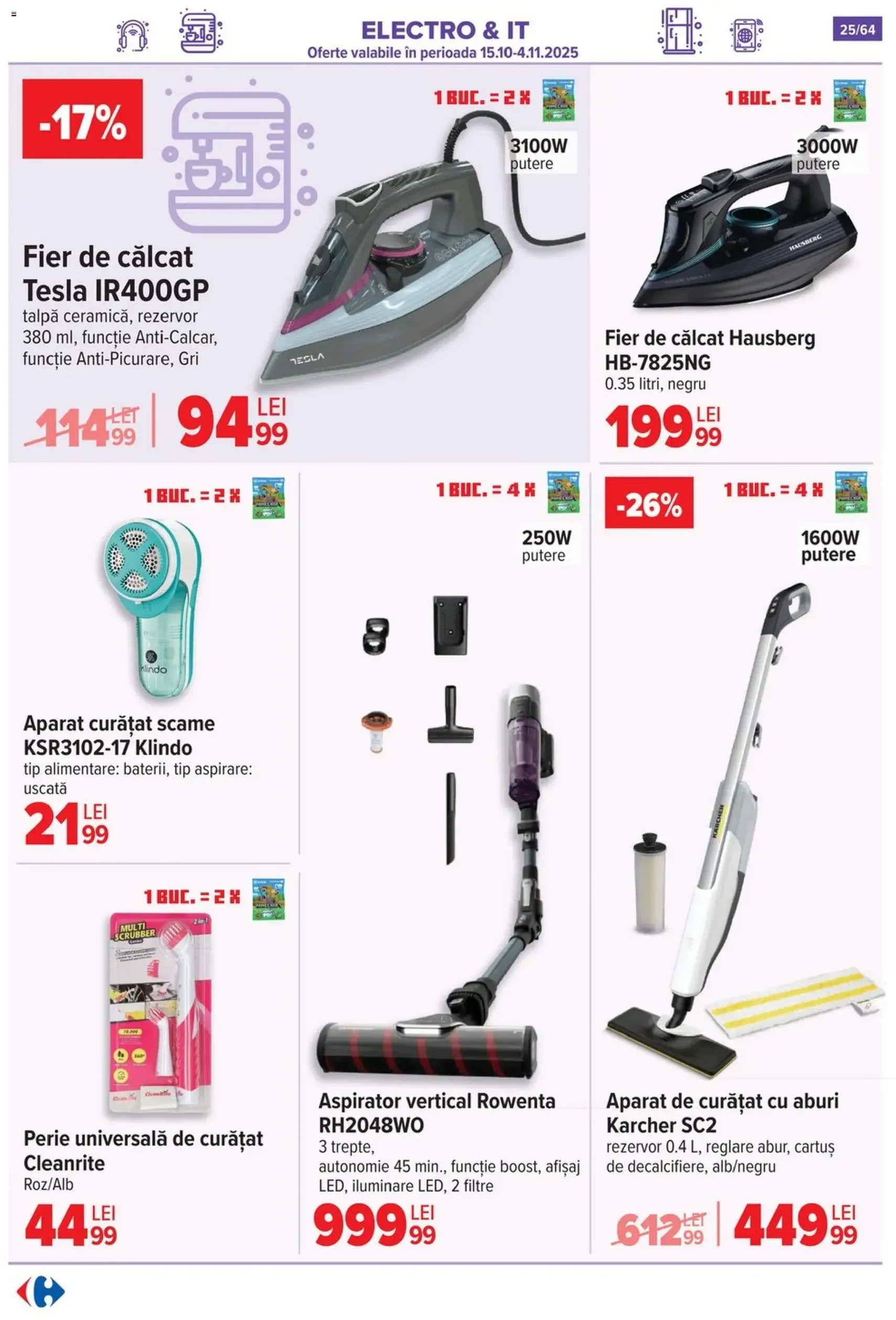 Catalog Carrefour - cataloage valabile începând cu 29.10.2025 pagina 27 din 67 Catalog Carrefour - cataloage valabile începând cu 29.10.2025 pagina 27 din 67