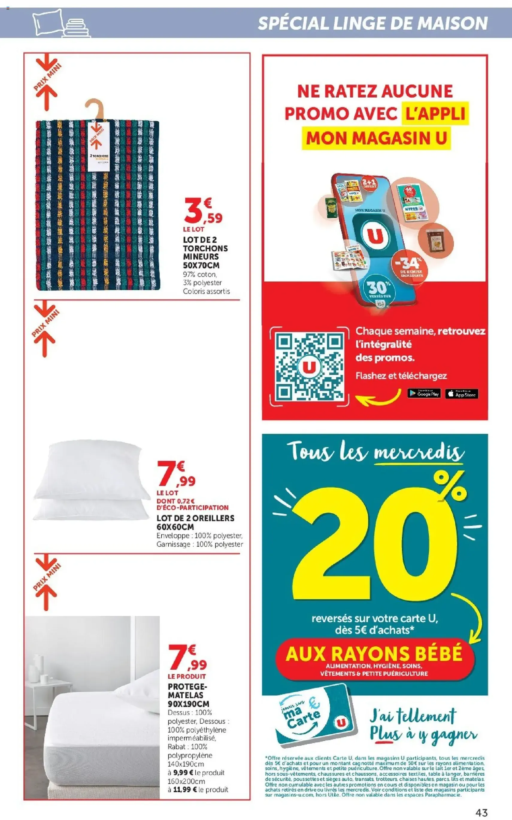 Super U catalogue - brochure valable à partir du 23/06/2026, page 43 sur 44