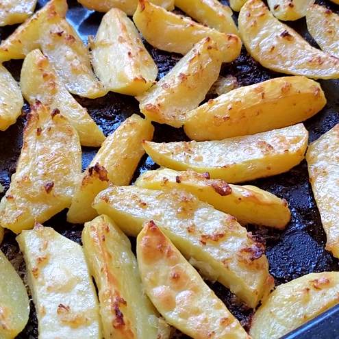 Marinované zemiaky z rúry. Skvelá pochúťka alebo príloha! - krok prípravy 1