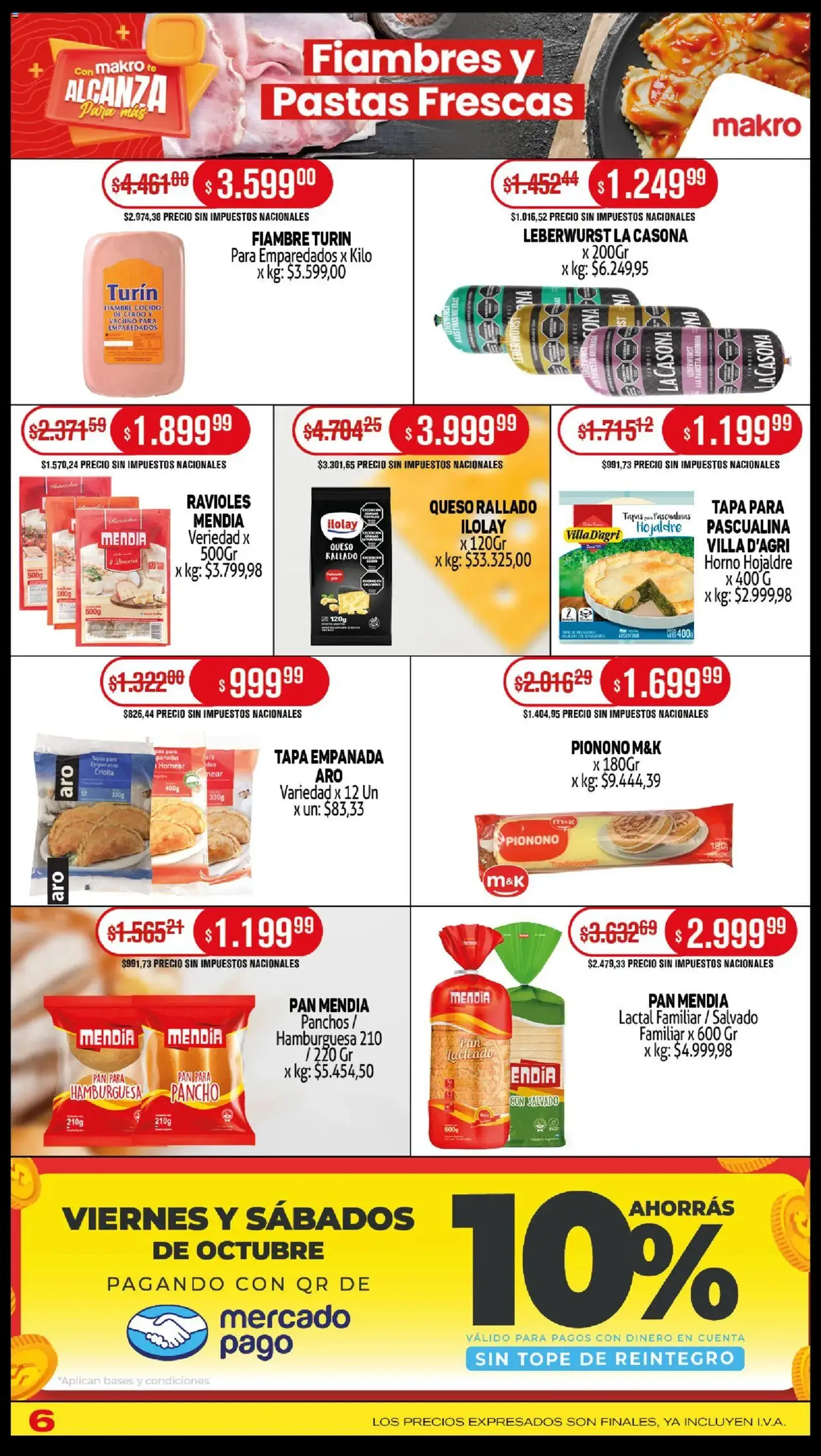 Makro ofertas - folleto válido desde 16/10/2025 página 6 de 16