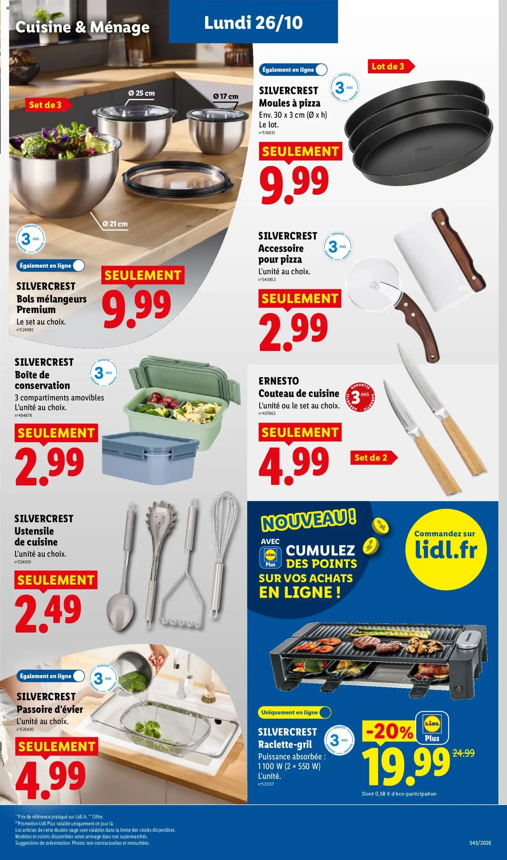 LIDL catalogue - brochure valable à partir du 22/10/2026, page 59 sur 66