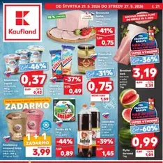 Kaufland SK akciós újság - szórólap előnézete érvényes 2026.05.21. -tól