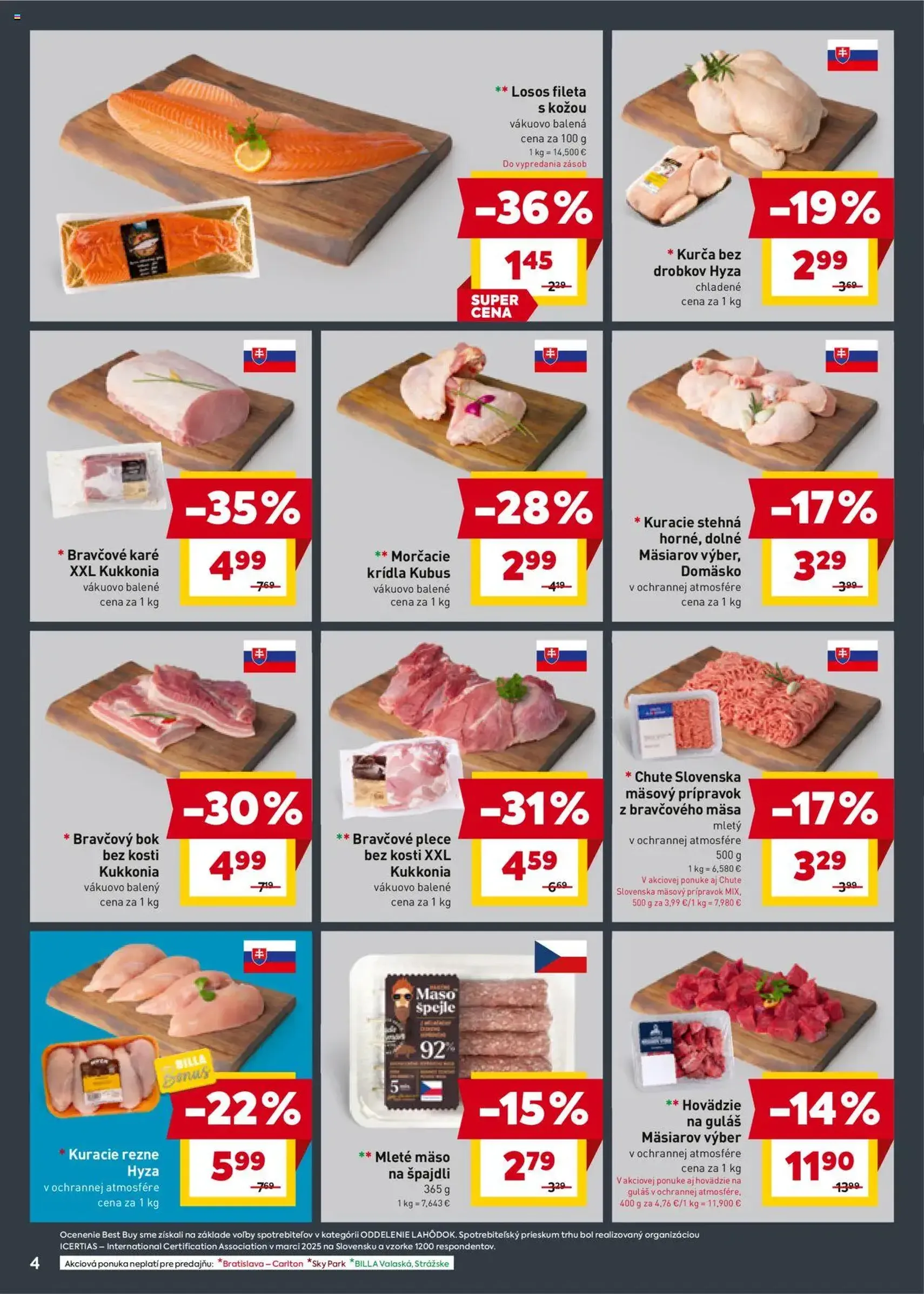 Billa leták - platný leták od 27.08.2025 strana 4 z 20