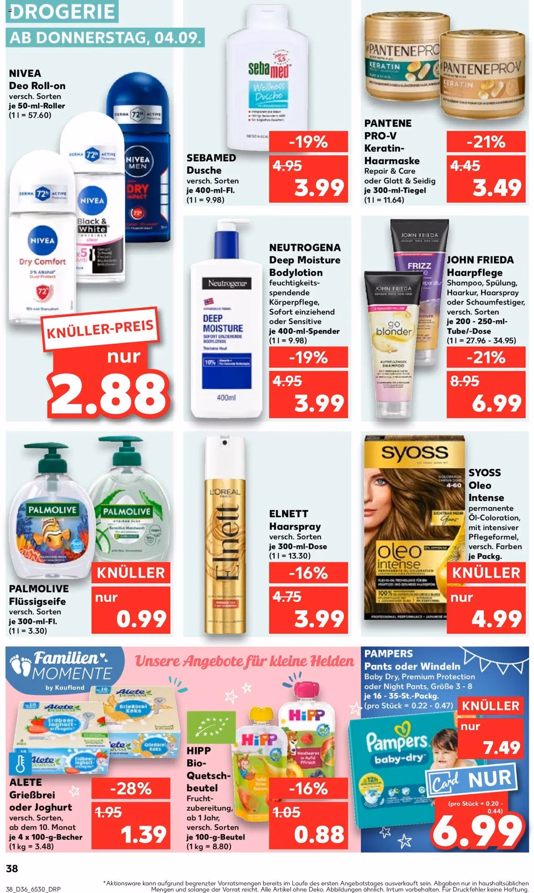 Kaufland Prospekt - Gültiger Prospekt ab 04.09.2025, Seite 38 von insgesamt 64 Kaufland Prospekt - Gültiger Prospekt ab 04.09.2025, Seite 38 von insgesamt 64