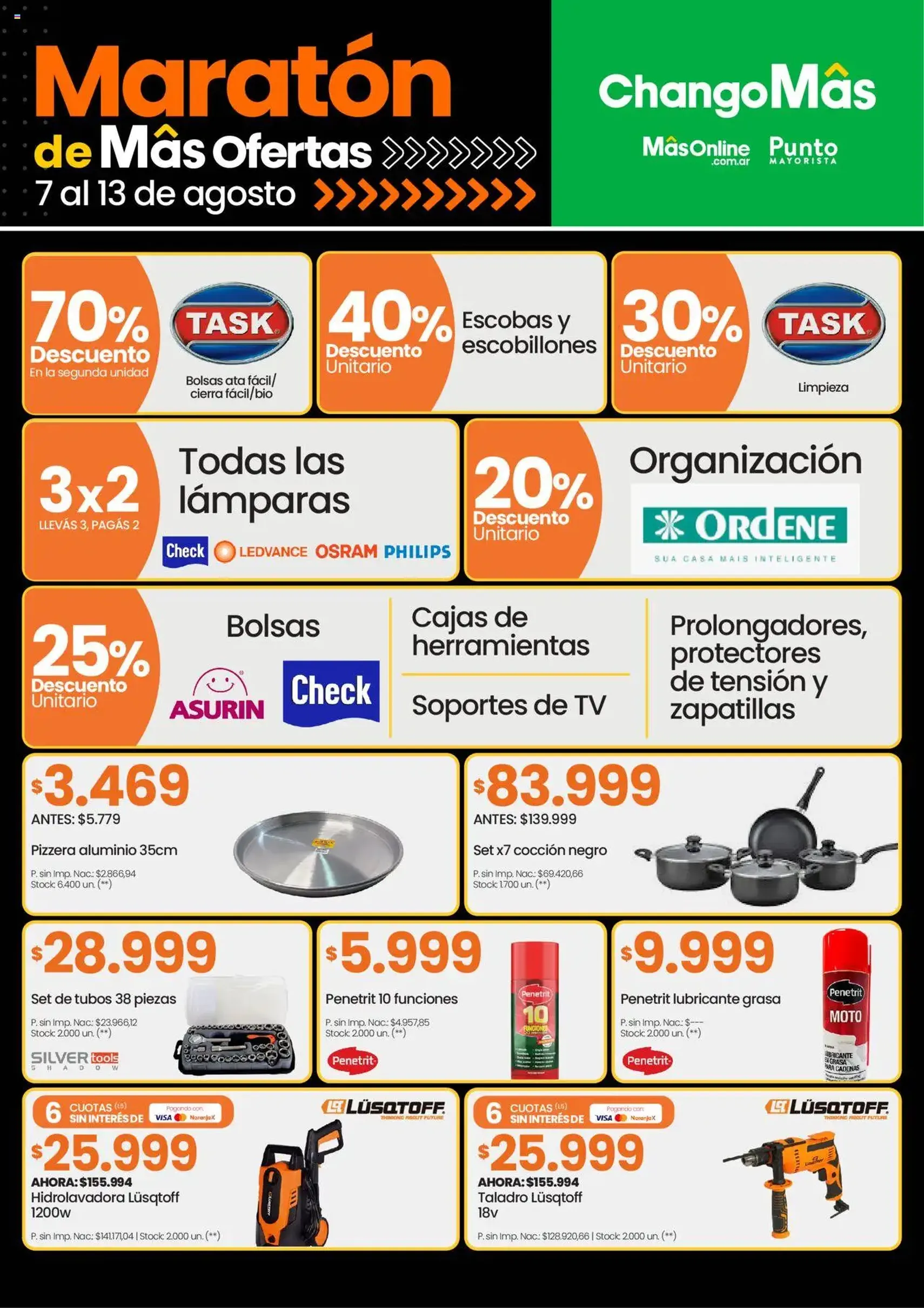 Changomas ofertas - folleto válido desde 07/08/2025 página 7 de 16 Changomas ofertas - folleto válido desde 07/08/2025 página 7 de 16