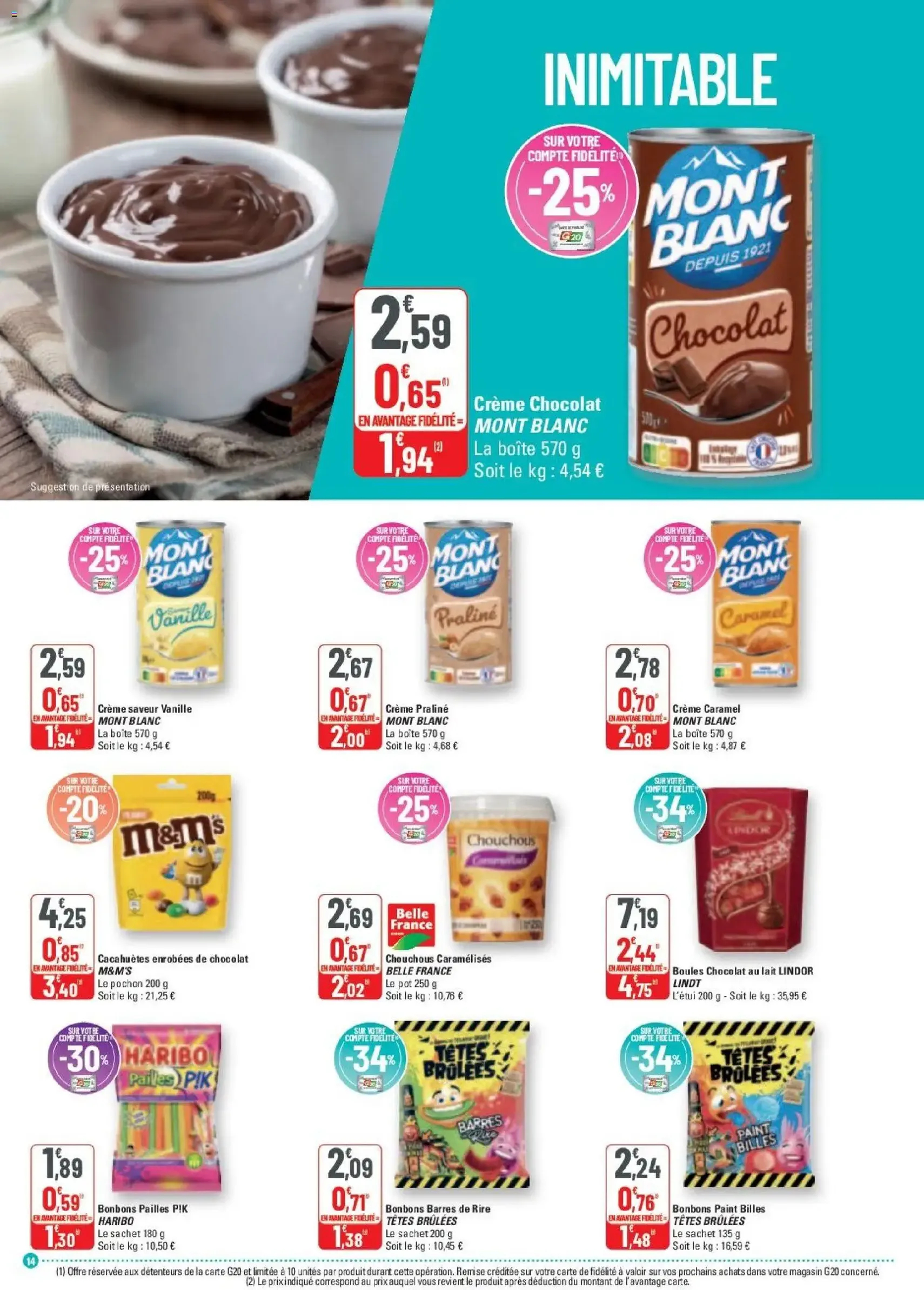 G20 Supermarchés catalogue - brochure valable à partir du 11/02/2026, page 14 sur 20