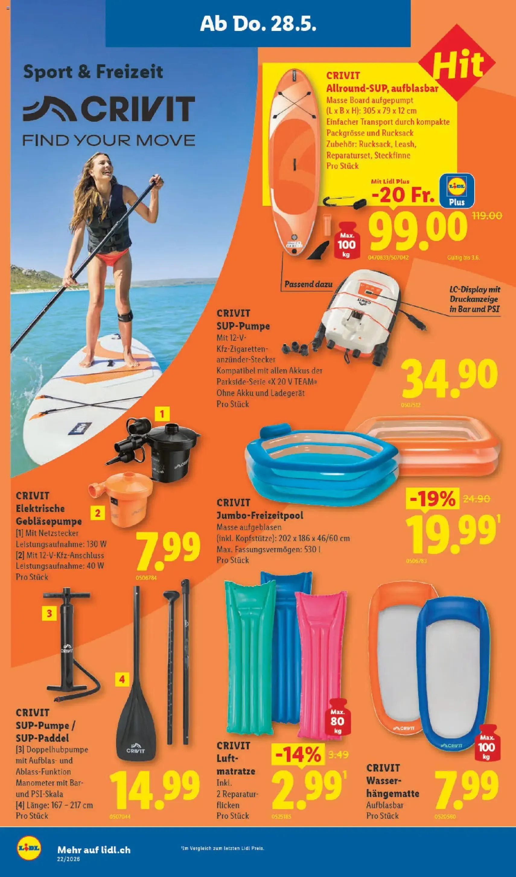 Lidl aktionen - Gültiger Prospekt ab 28.05.2026, Seite 16 von insgesamt 32