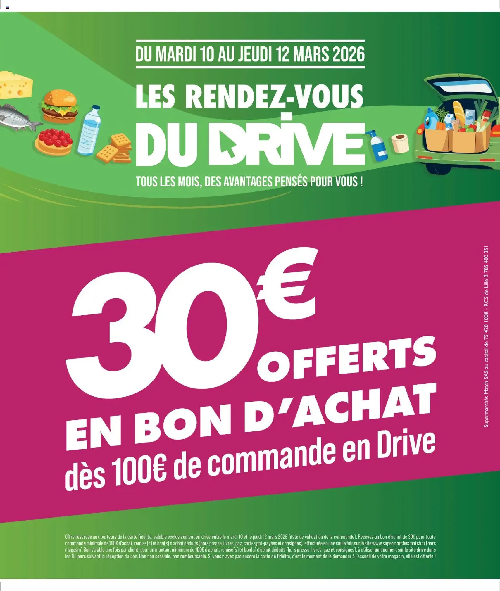 Match Supermarché catalogue - brochure valable à partir du 10/03/2026, page 3 sur 22