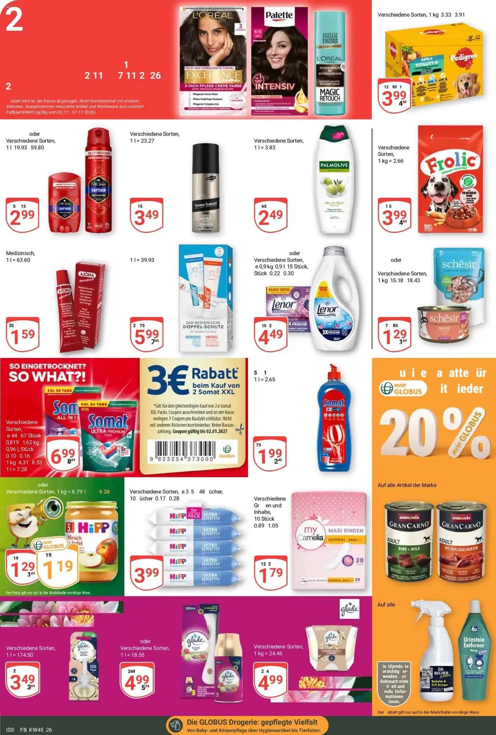 Globus Prospekt - Gültiger Prospekt ab 02.11.2026, Seite 22 von insgesamt 31