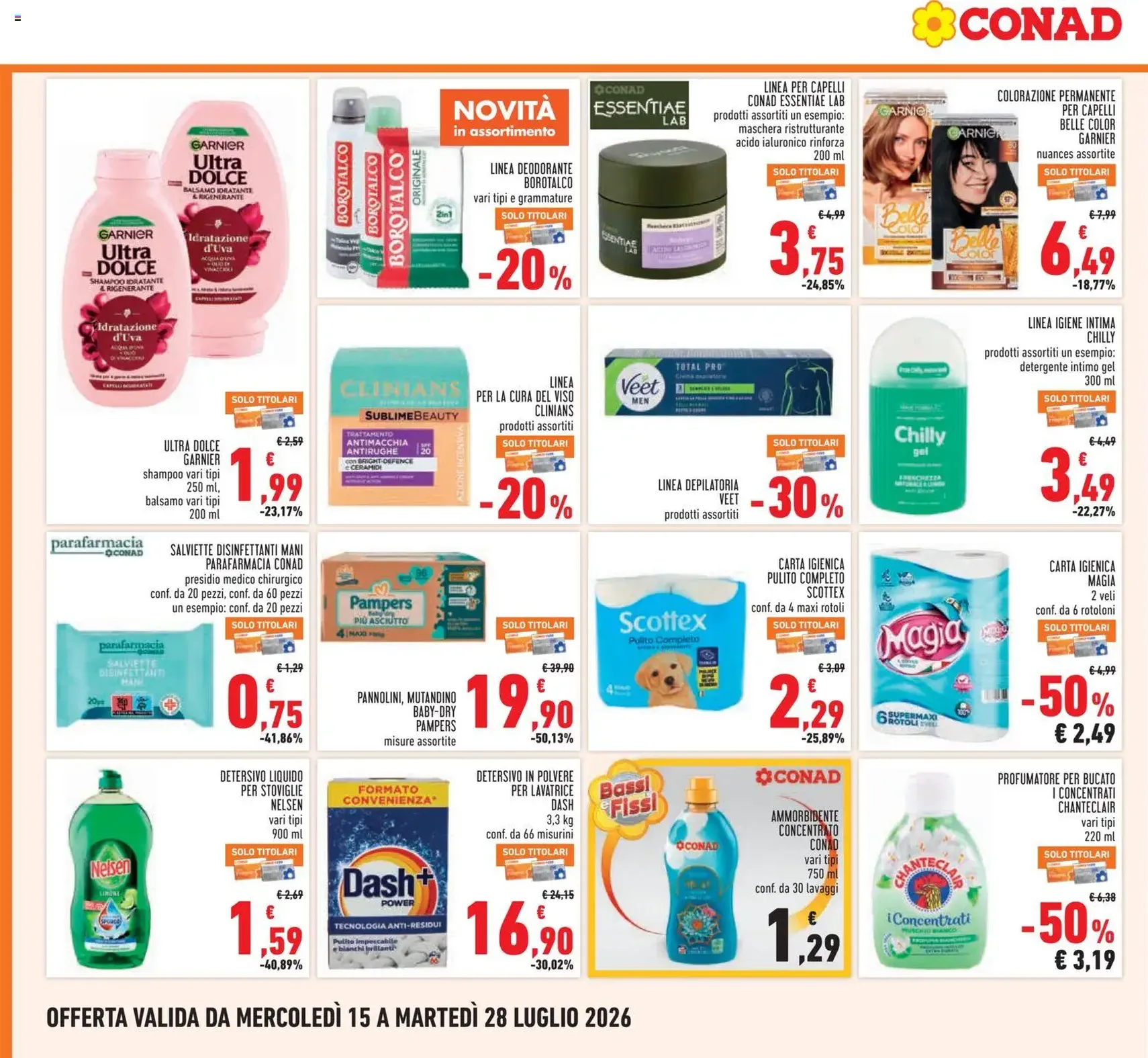 Conad volantino - volantino valido dal 15/07/2026 pagina 22 di 28
