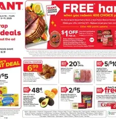 Giant Weekly Ad - Flyer preview valid from 12/05/2025