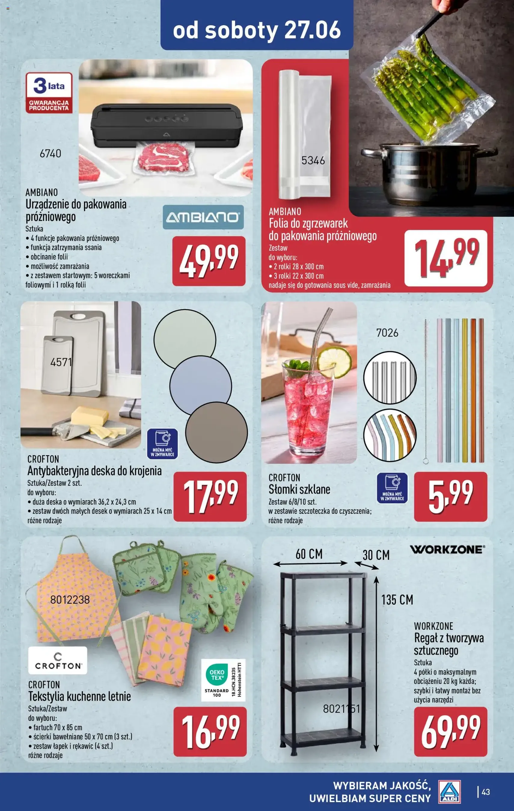 Aldi gazetka - ważny gazetka od 22.06.2026 strona 43 z 51