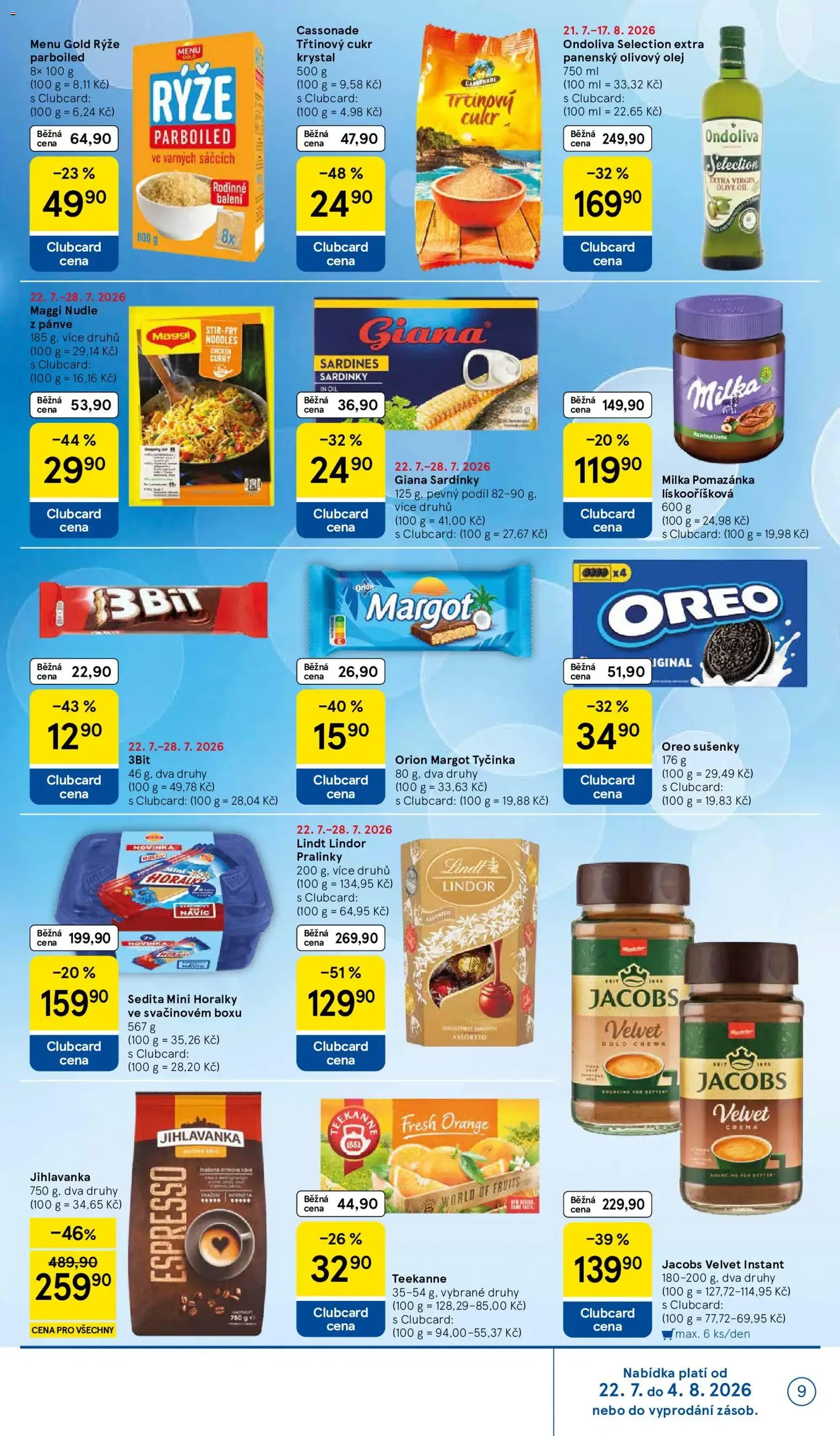 Tesco leták - Hypermarket - platný leták od 22.07.2026 strana 9 z 33