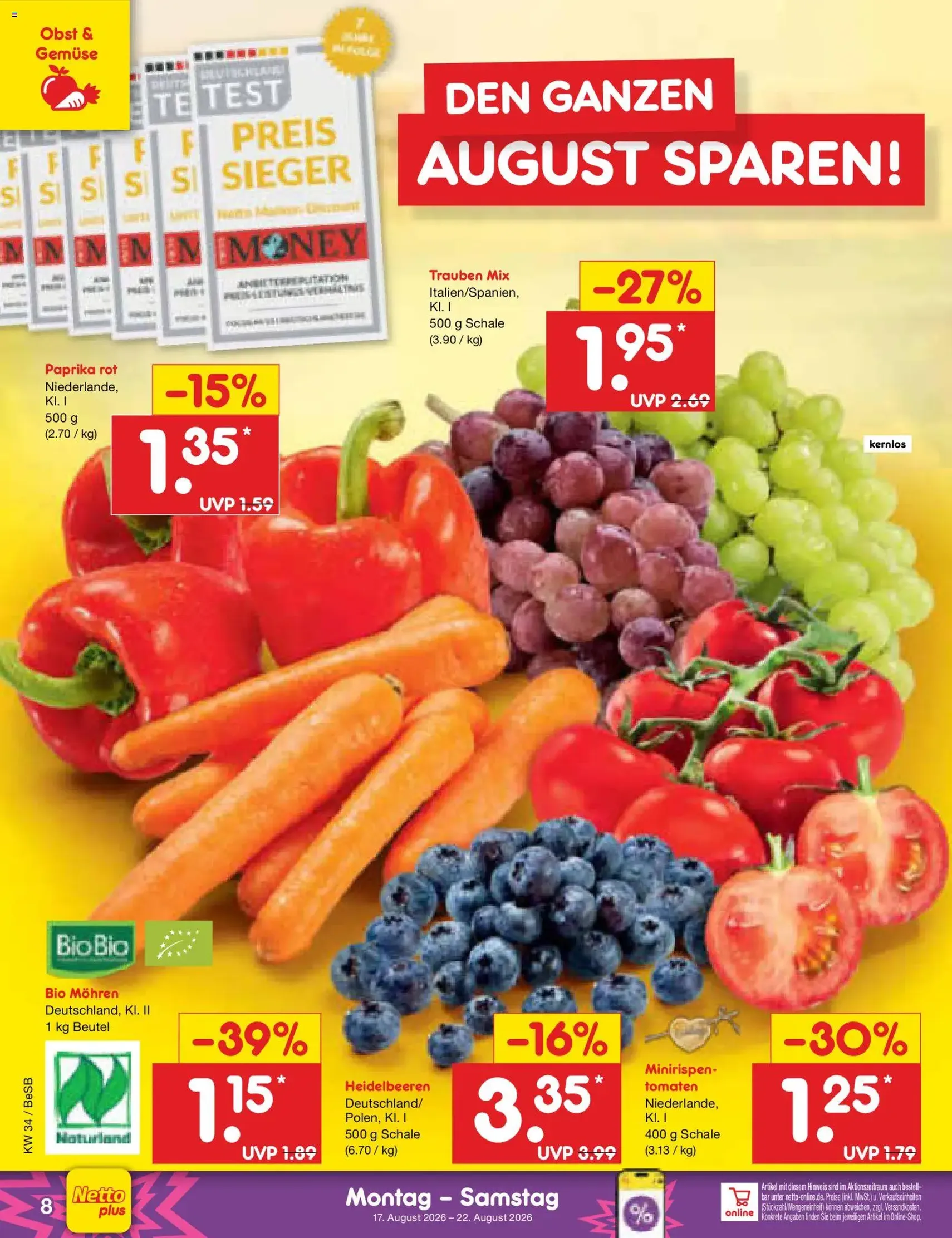 Netto Marken-Discount Prospekt - Gültiger Prospekt ab 17.08.2026, Seite 10 von insgesamt 65