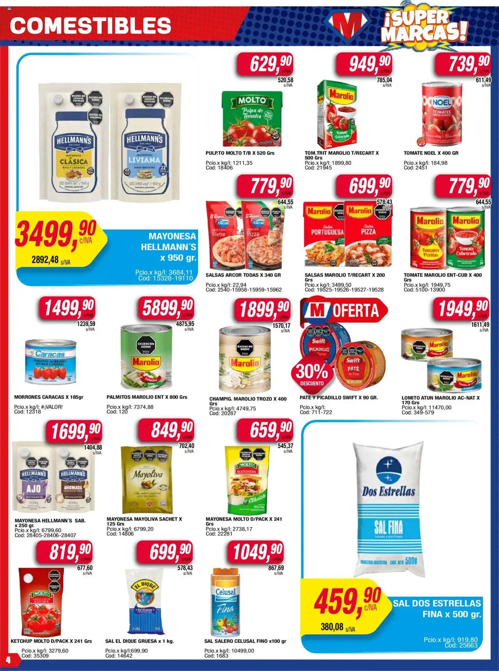 Maxiconsumo ofertas - folleto válido desde 21/07/2025 página 4 de 28 Maxiconsumo ofertas - folleto válido desde 21/07/2025 página 4 de 28