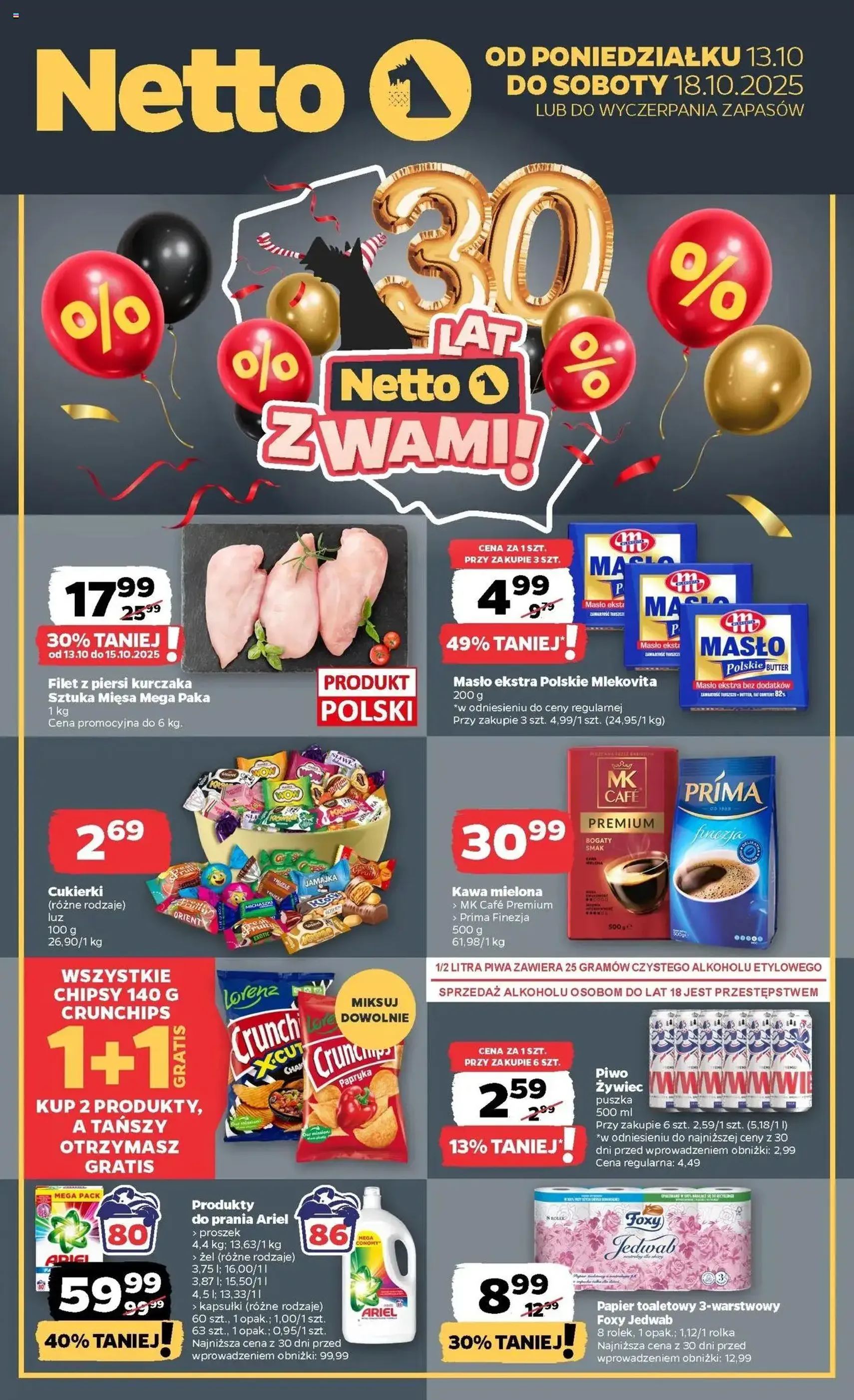 Netto gazetka - Spożywcza - ważny gazetka od 13.10.2025 strona 1 z 33 Netto gazetka - Spożywcza - ważny gazetka od 13.10.2025 strona 1 z 33