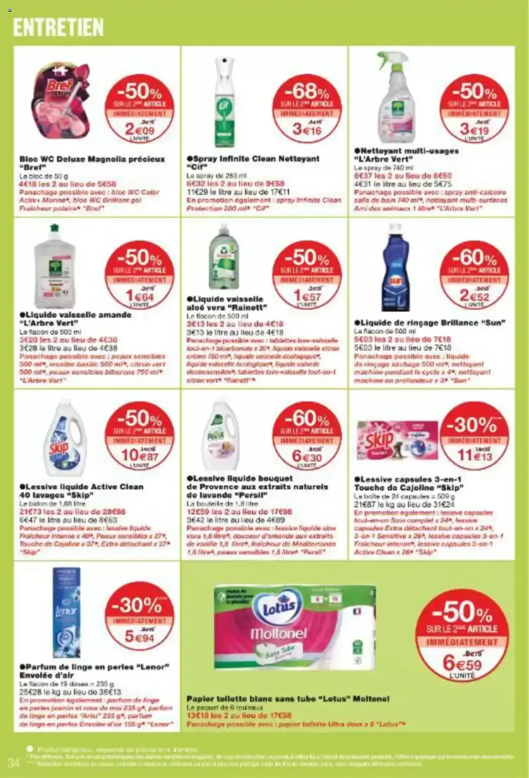 Monoprix catalogue - brochure valable à partir du 15/07/2025, page 34 sur 44 Monoprix catalogue - brochure valable à partir du 15/07/2025, page 34 sur 44