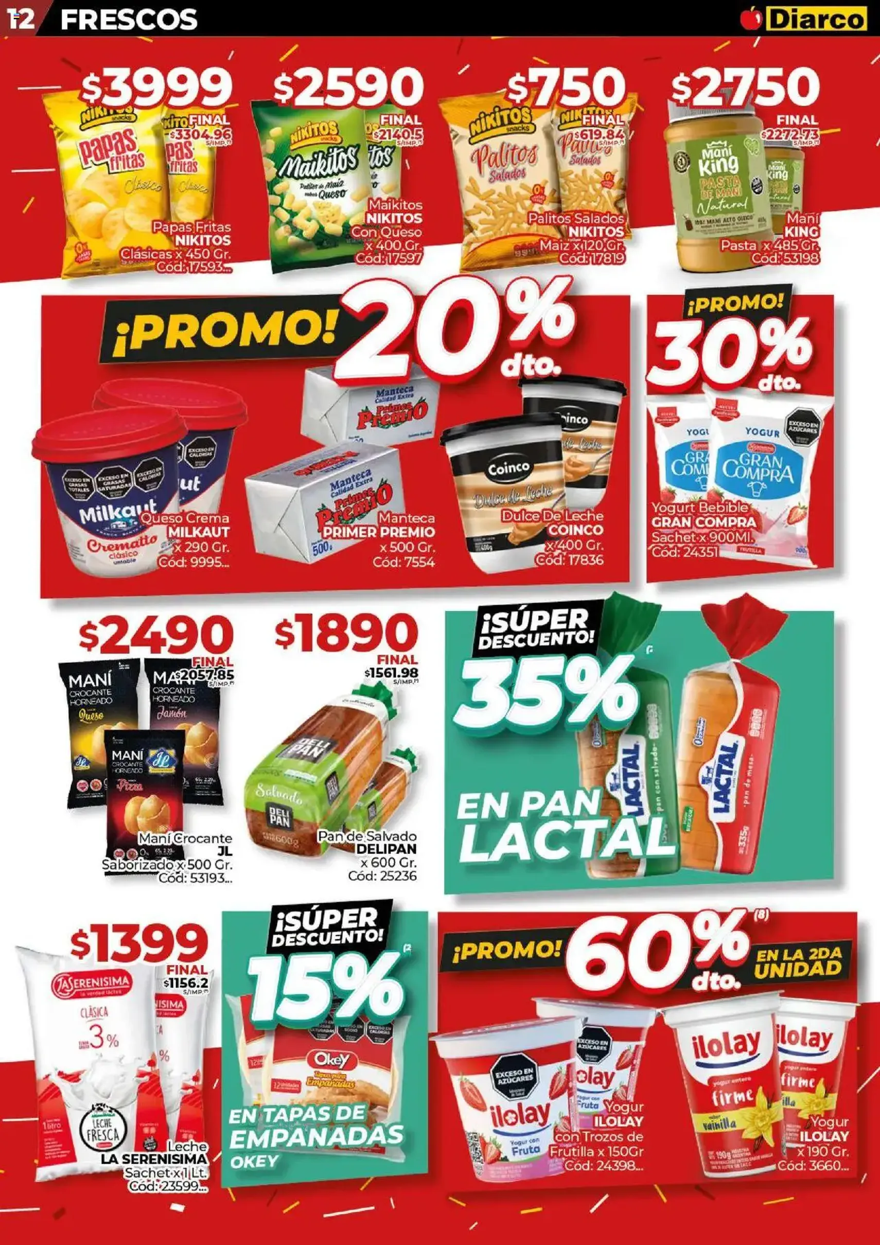 Diarco ofertas - folleto válido desde 15/09/2025 página 12 de 23 Diarco ofertas - folleto válido desde 15/09/2025 página 12 de 23