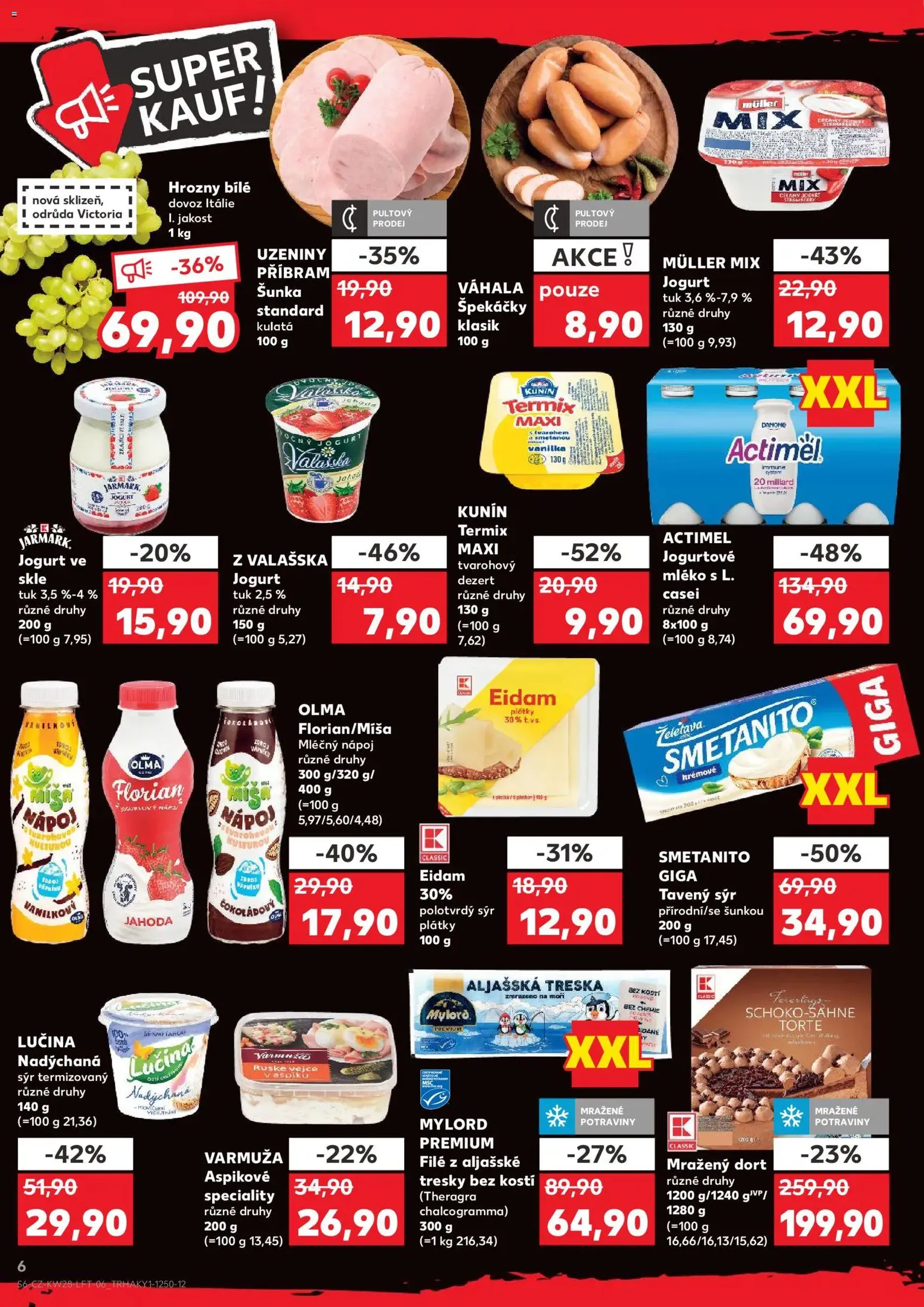 Kaufland leták - platný leták od 08.07.2026 strana 6 z 54